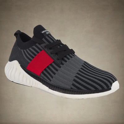 Men's Ribbed Knit Stellar Sneaker - FINAL SALE Men's Sneaker Members Only® Black 10 