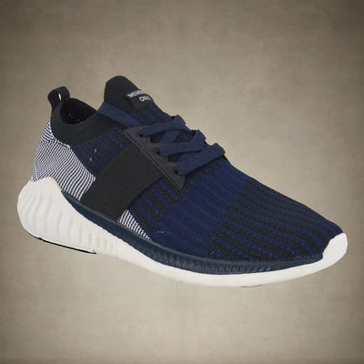 Men's Ribbed Knit Stellar Sneaker - FINAL SALE Men's Sneaker Members Only® Navy 10 