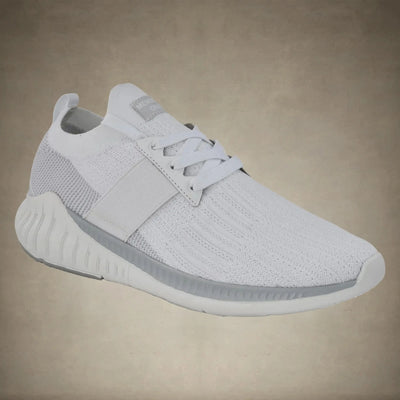 Men's Ribbed Knit Stellar Sneaker - FINAL SALE Men's Sneaker Members Only® White 10 