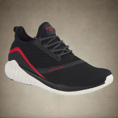 Men's Knit Stellar Sneaker - FINAL SALE Men's Sneaker Members Only® Black 9 