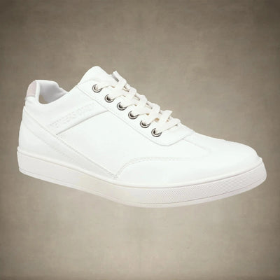 Men's Retro Low Top Court Sneakers - FINAL SALE Men's Sneaker Members Only® WHITE 7 