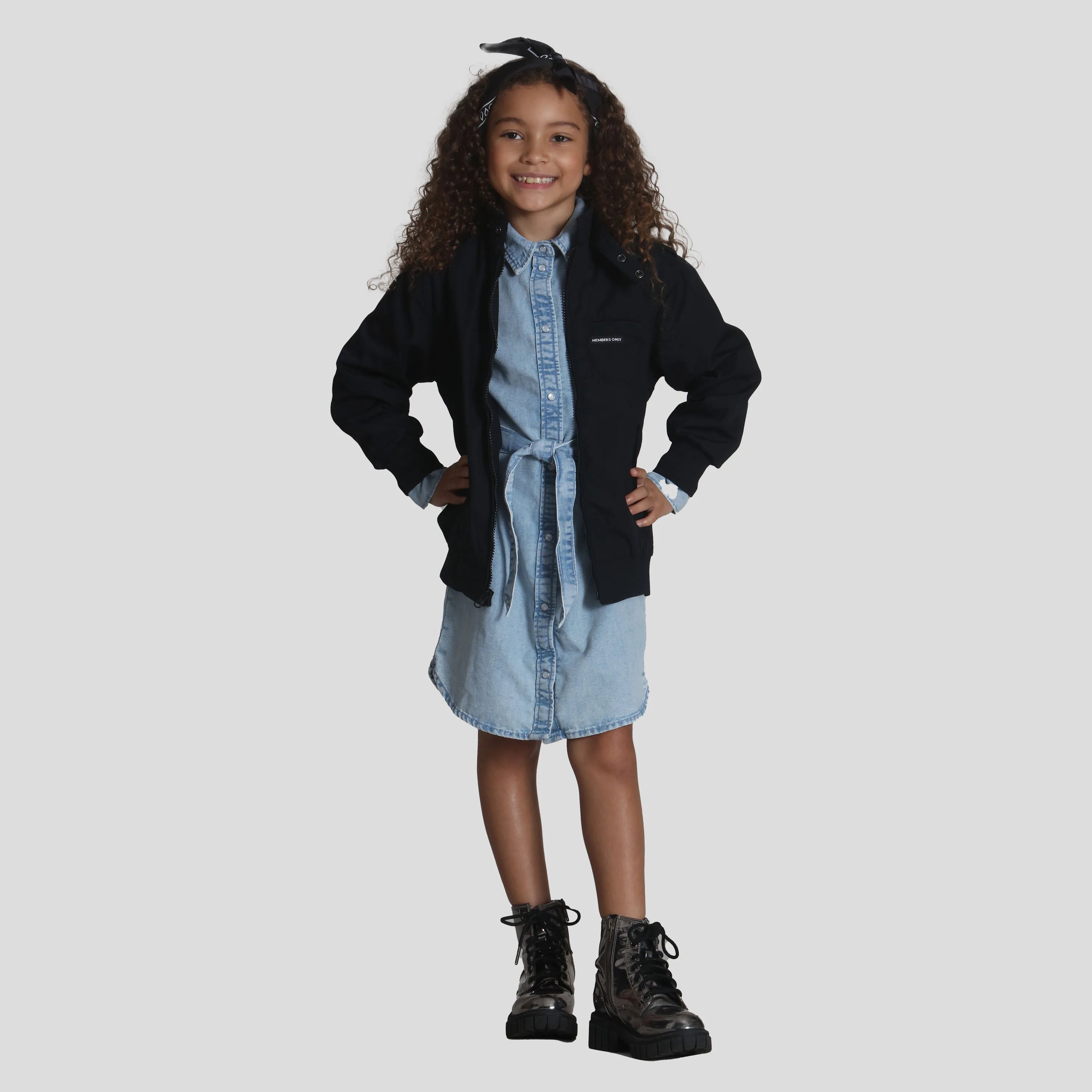 Girl's Iconic Racer Jacket Kid's Jacket Members Only 