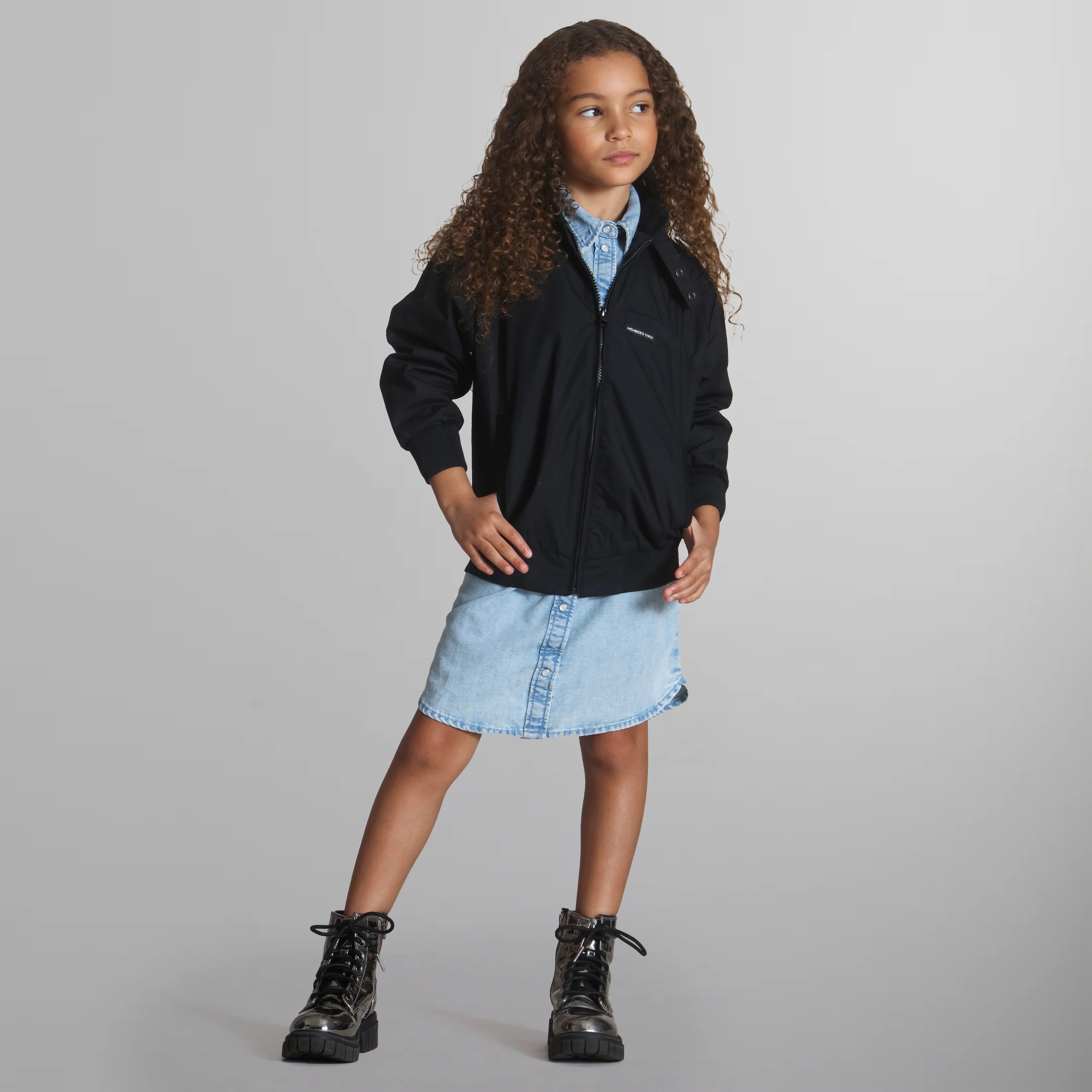 Girl's Iconic Racer Jacket Kid's Jacket Members Only 