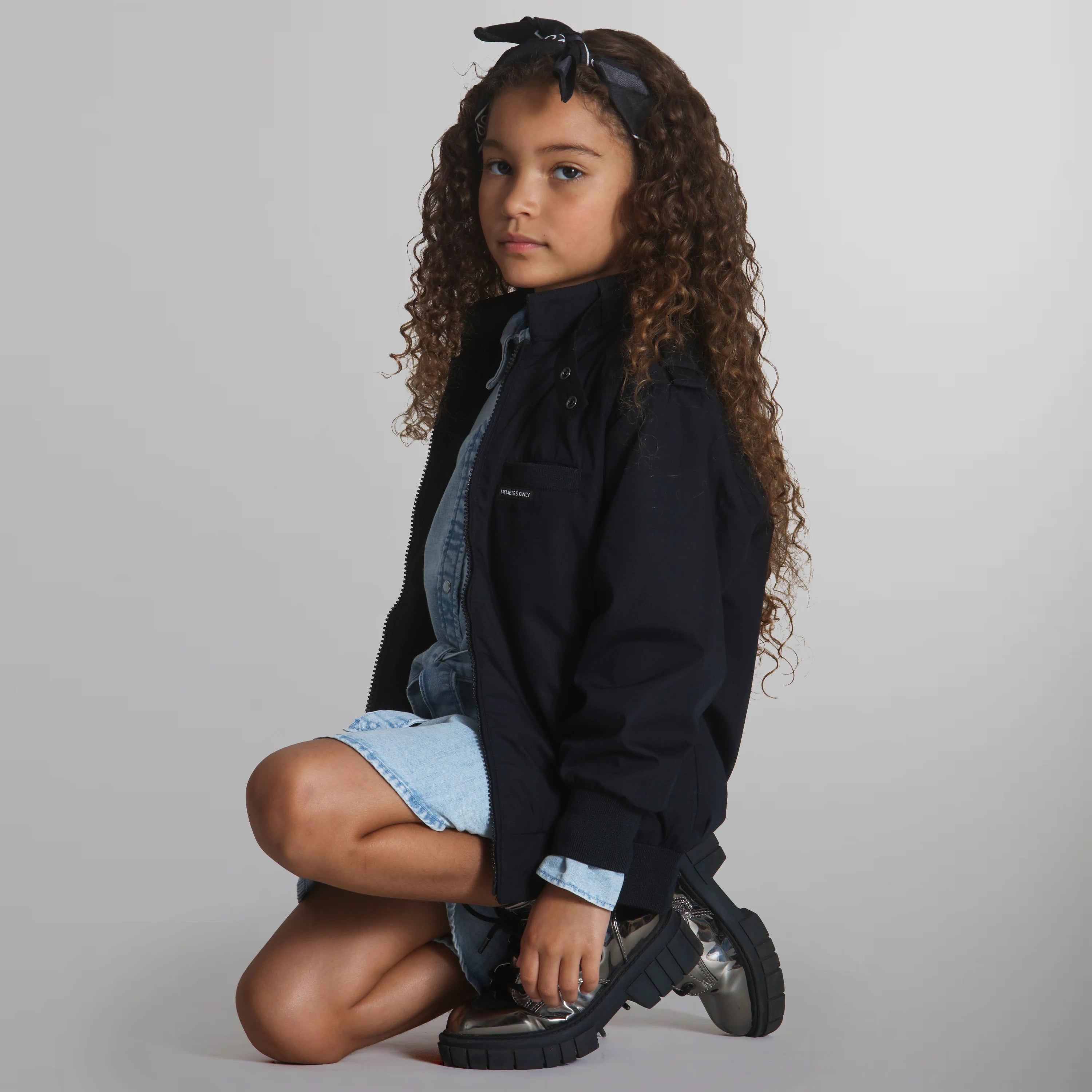 Girl's Iconic Racer Jacket Kid's Jacket Members Only 