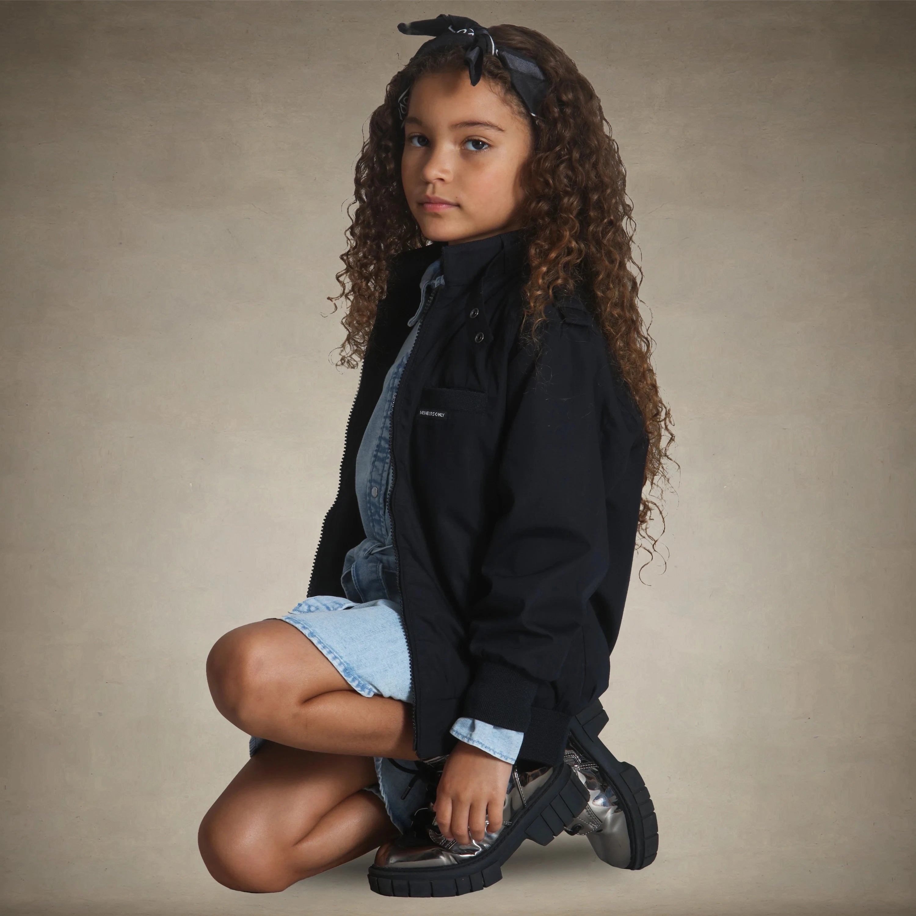 Girl's Iconic Racer Jacket Kid's Jacket Members Only® 