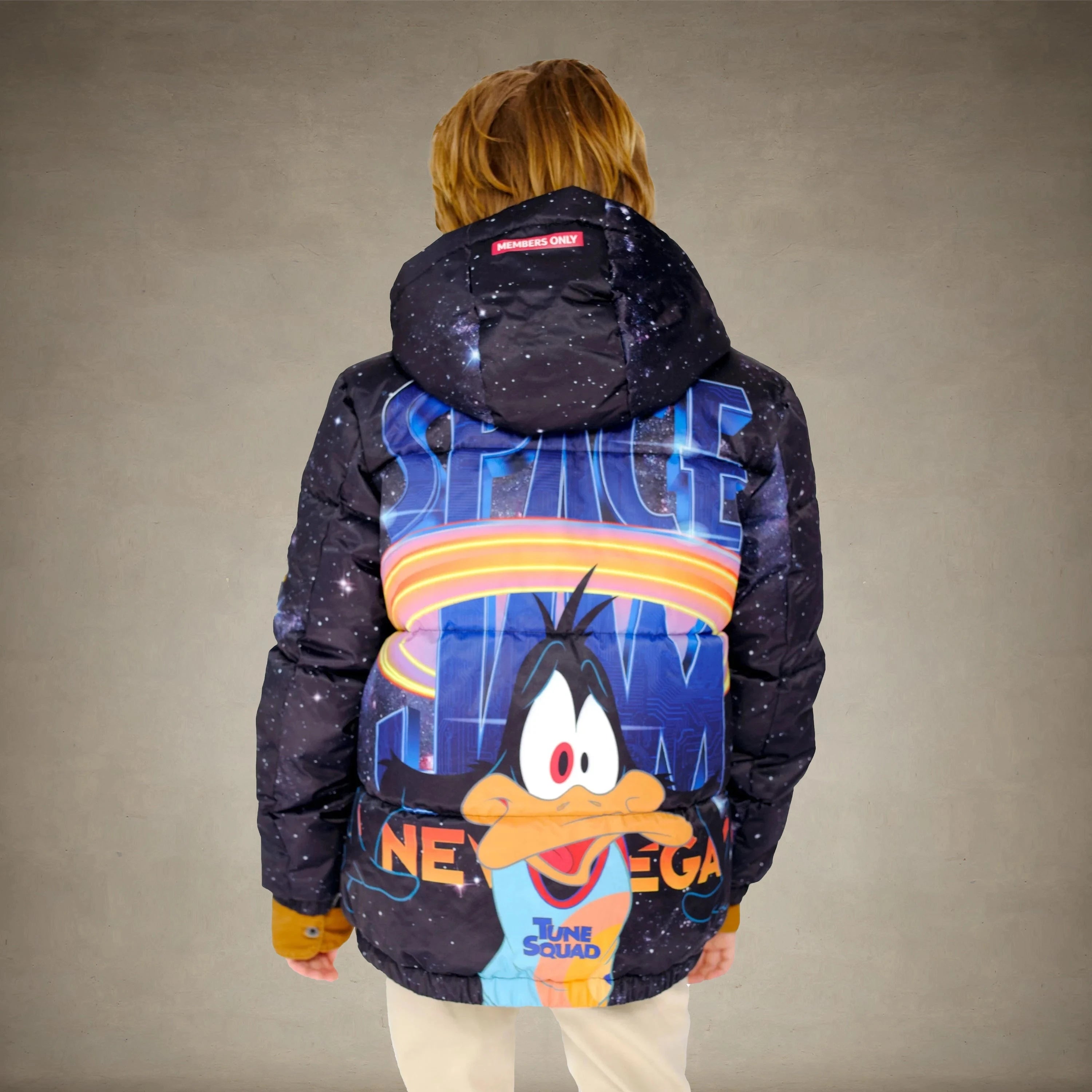 Boy's Space Jam Puffer Jacket - FINAL SALE Boy's Jacket Members Only® 