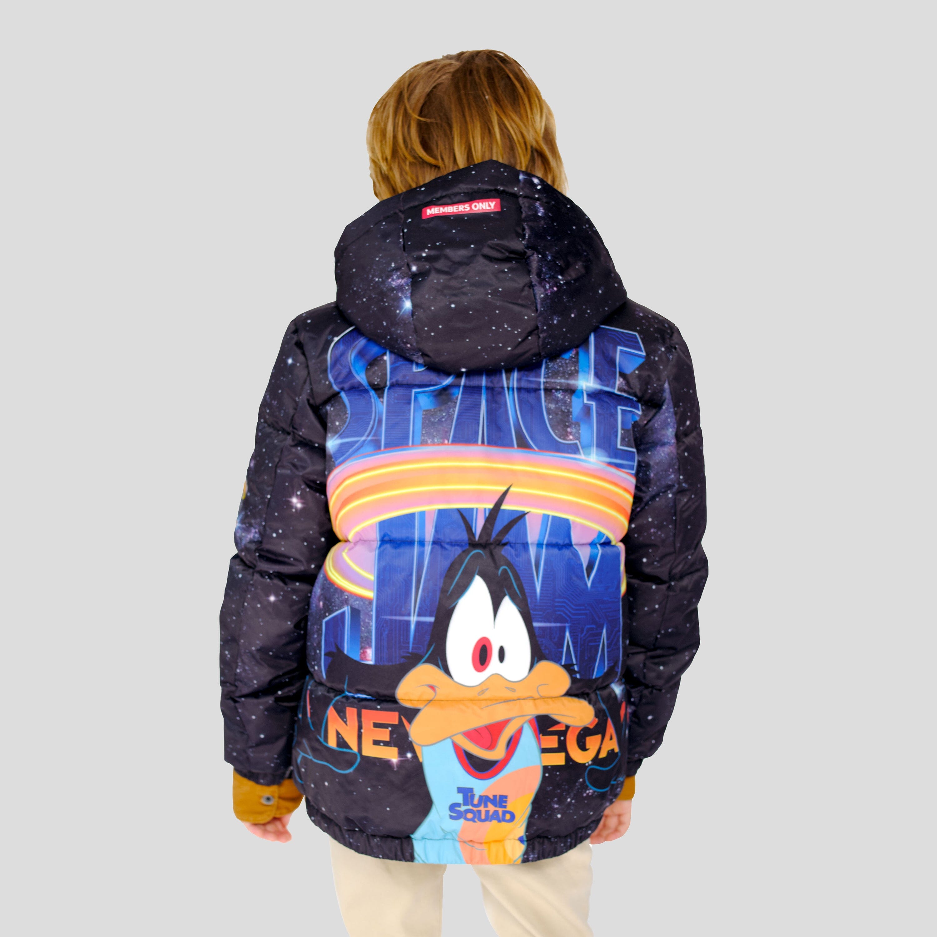 Boy's Space Jam Puffer Jacket - FINAL SALE Boy's Jacket Members Only 