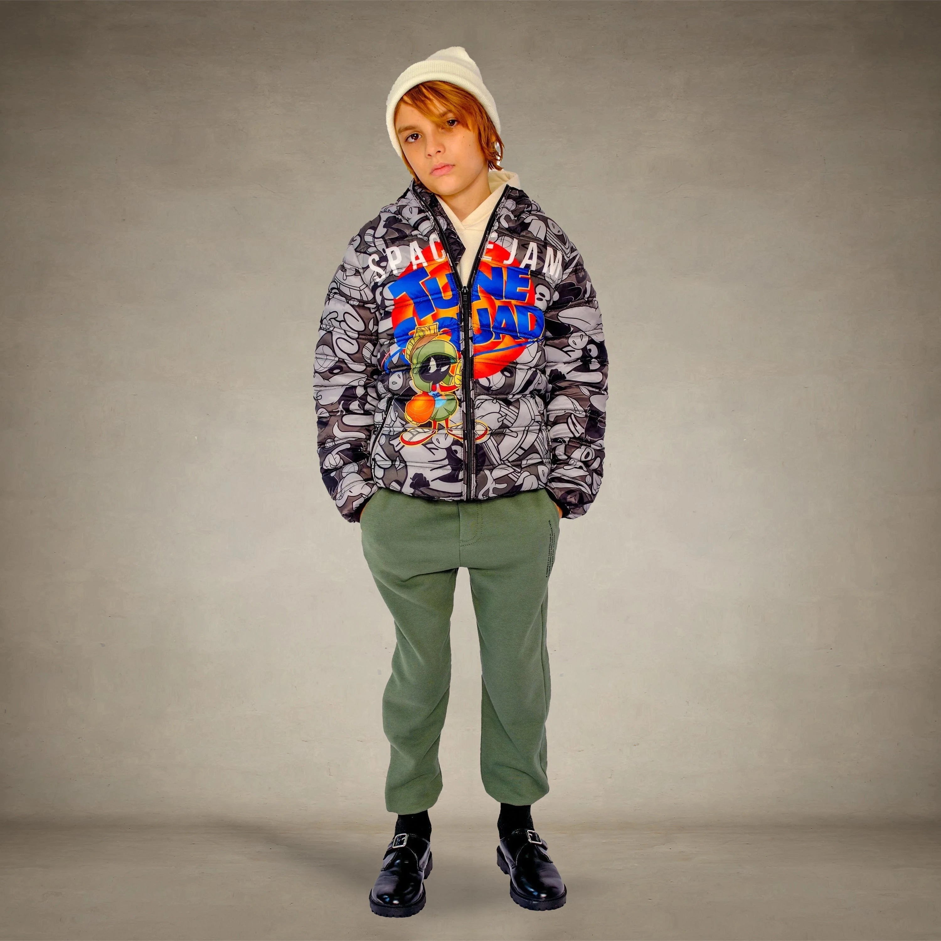 Boy's Packable Tune Squad Midweight Jacket - FINAL SALE Boy's Jacket Members Only® 