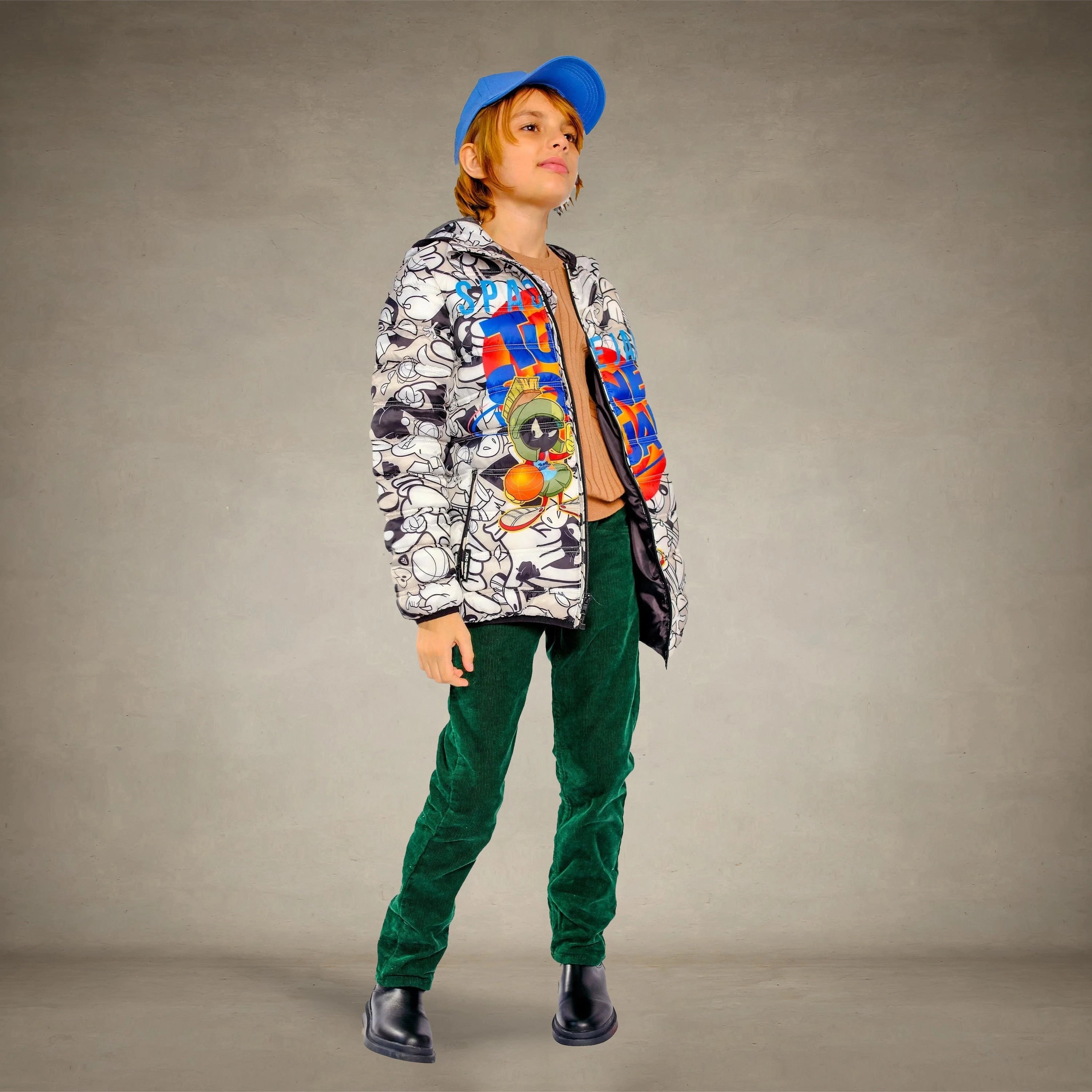 Boy's Packable Tune Squad Midweight Jacket - FINAL SALE Boy's Jacket Members Only® 