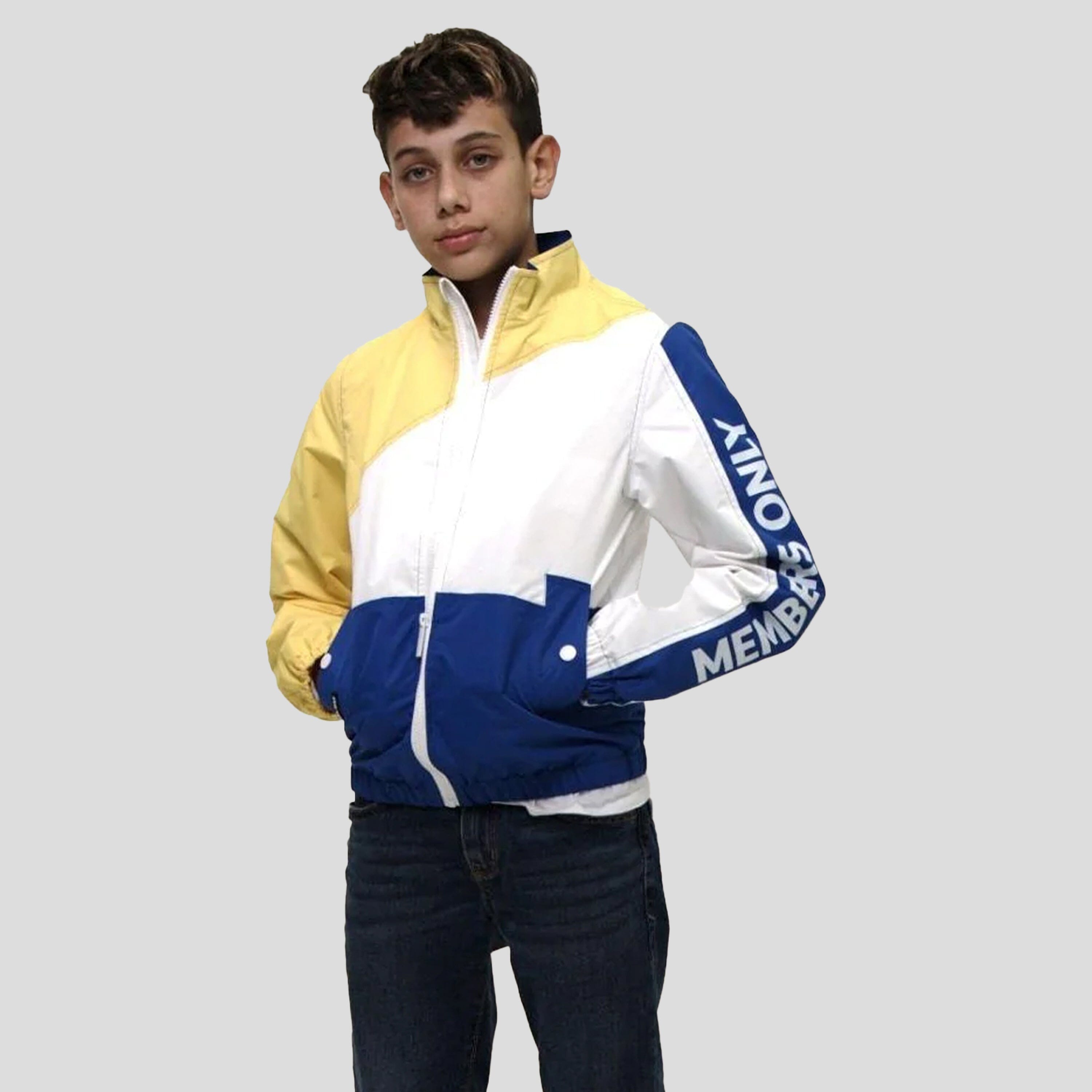Boy's Nautical Color Block Jacket - FINAL SALE Boy's Jacket Members Only 