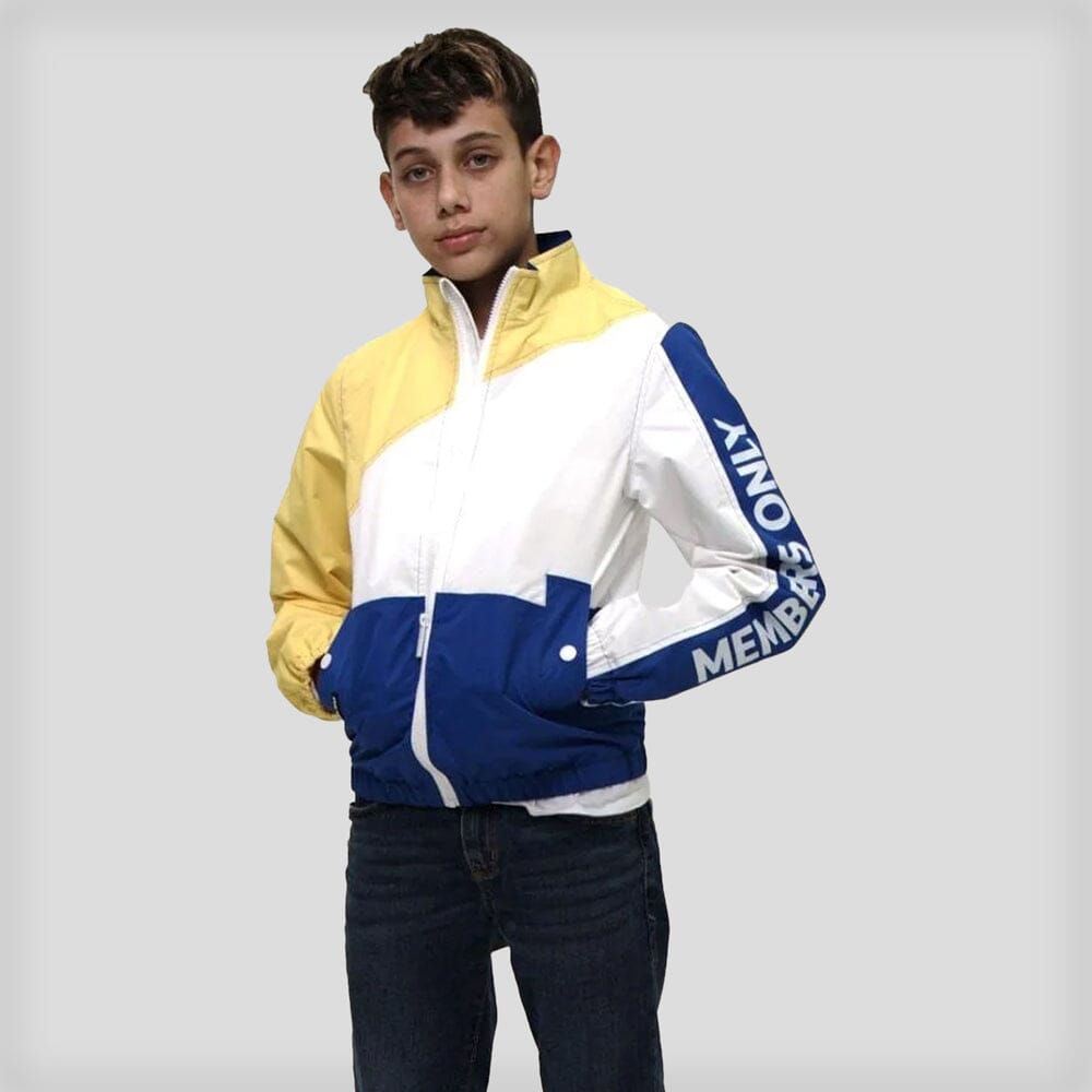 Boy's Nautical Color Block Jacket - FINAL SALE Boy's Jacket Members Only ROYAL 4 