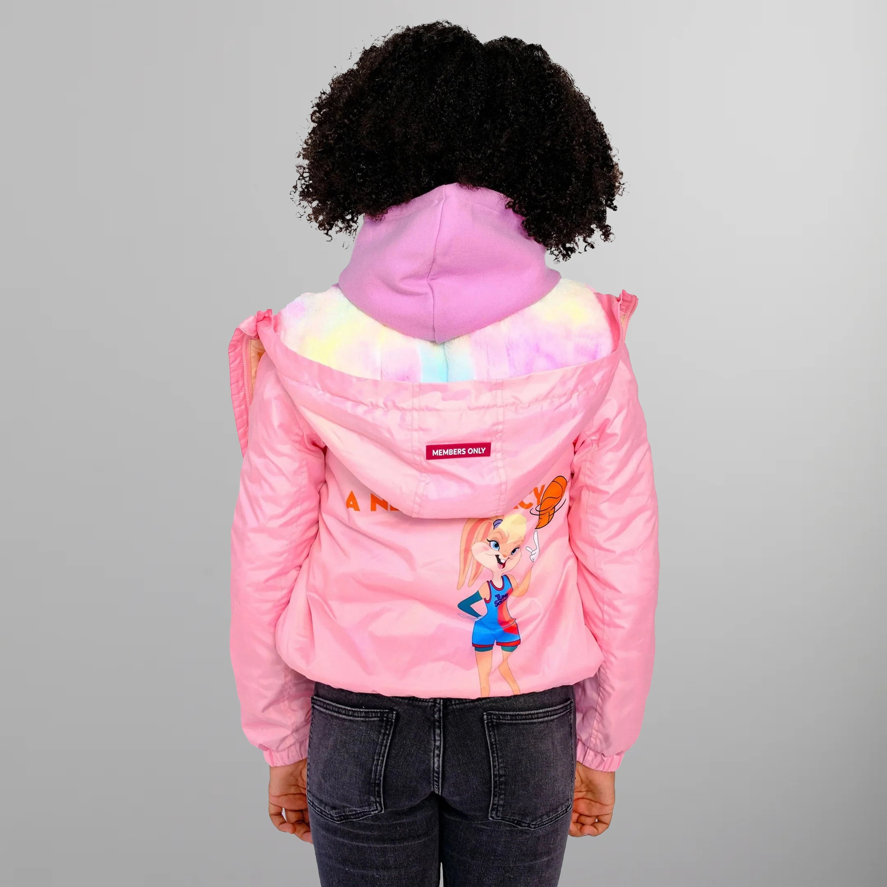 Girl's Midweight with Fur Lining Jacket - FINAL SALE Girl's Jacket Members Only 