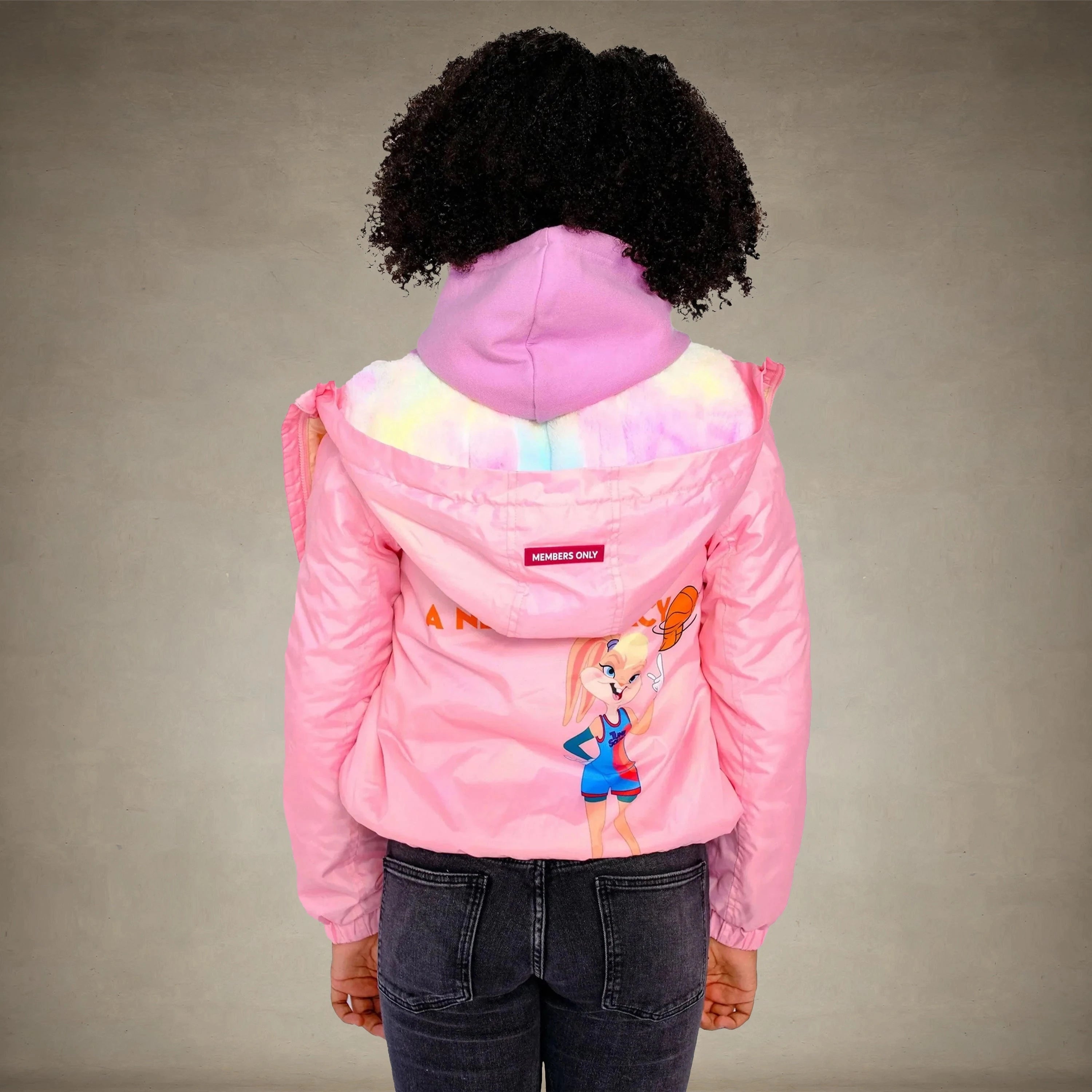 Girl's Midweight with Fur Lining Jacket - FINAL SALE Girl's Jacket Members Only® 