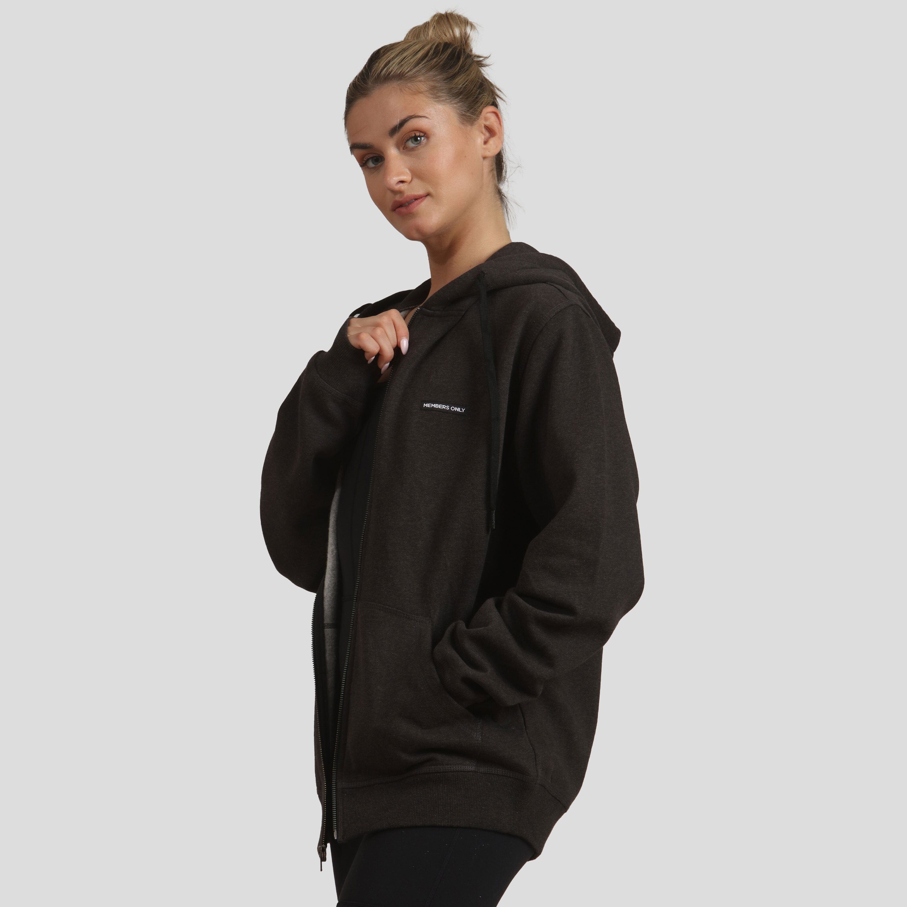 Women's Brooklyn Zip-Up Oversized Hoodie Women's hoodies & sweatshirts Members Only 