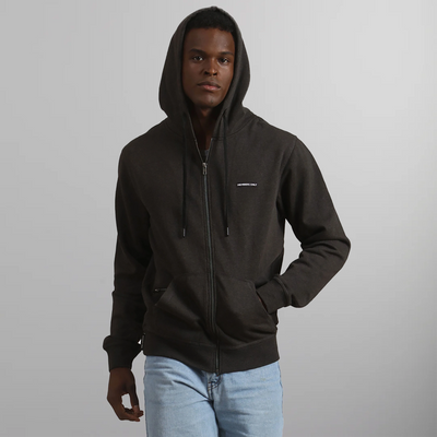 Men's Brooklyn Zip-Up Hoodie Men's hoodies & sweatshirts Members Only Charcoal Small 