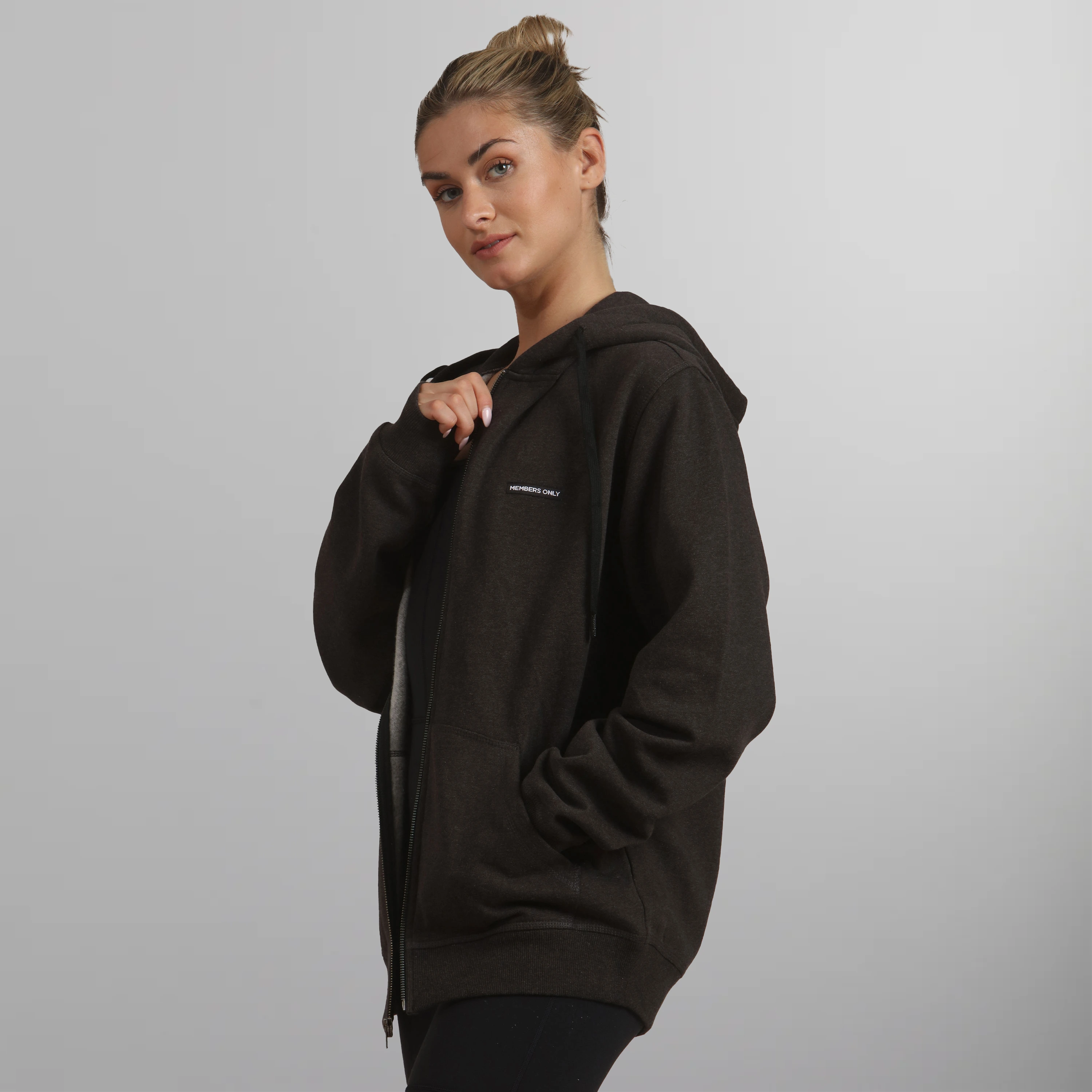 Women's Brooklyn Zip-Up Oversized Hoodie Women's hoodies & sweatshirts Members Only 