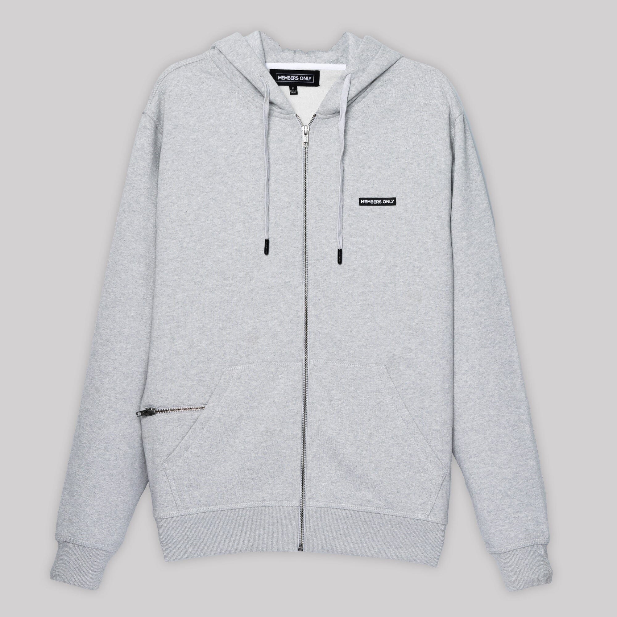 Men's Brooklyn Zip-Up Hoodie Men Jacket Members Only Official 