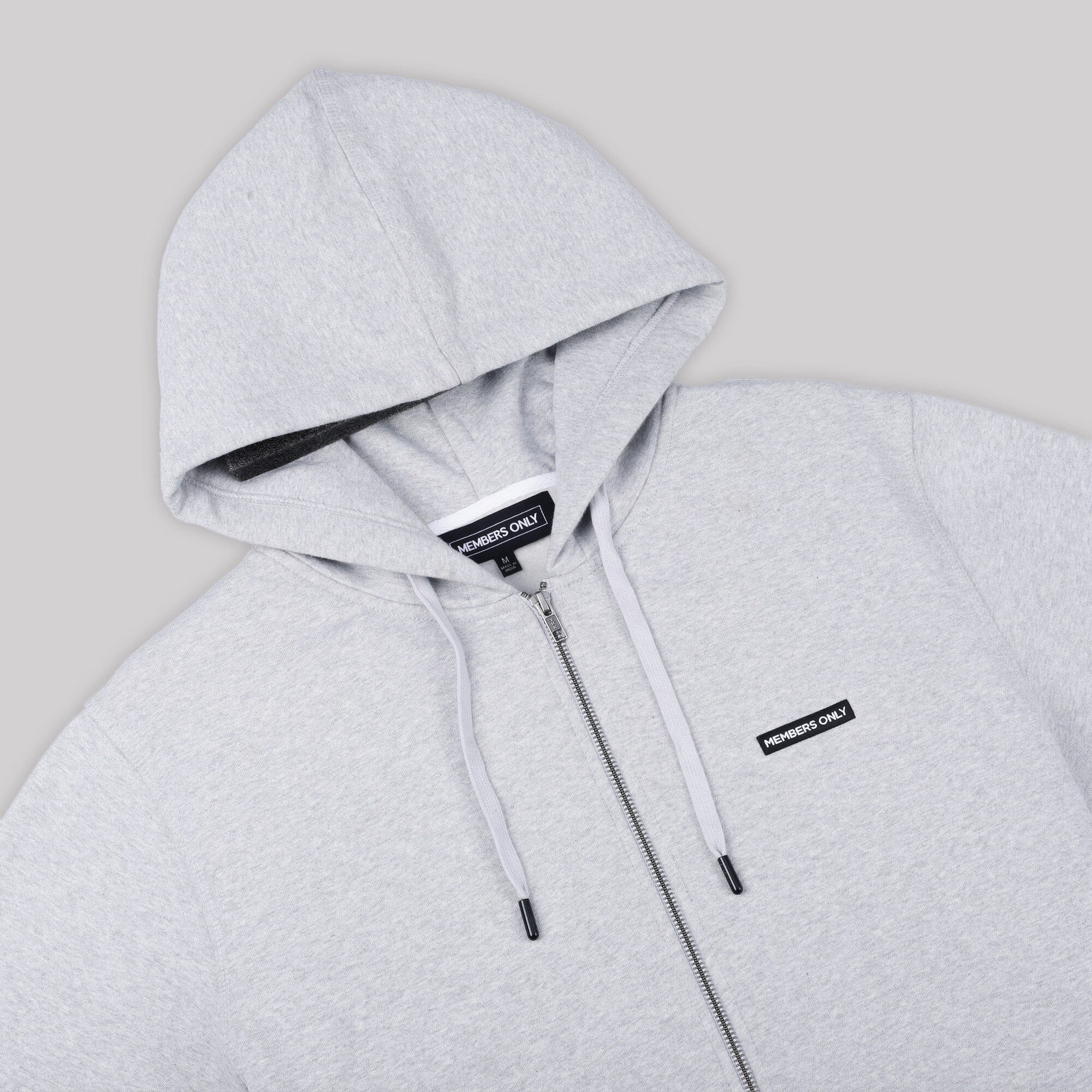 Women's Brooklyn Zip-Up Oversized Hoodie Jacket Members Only Official 