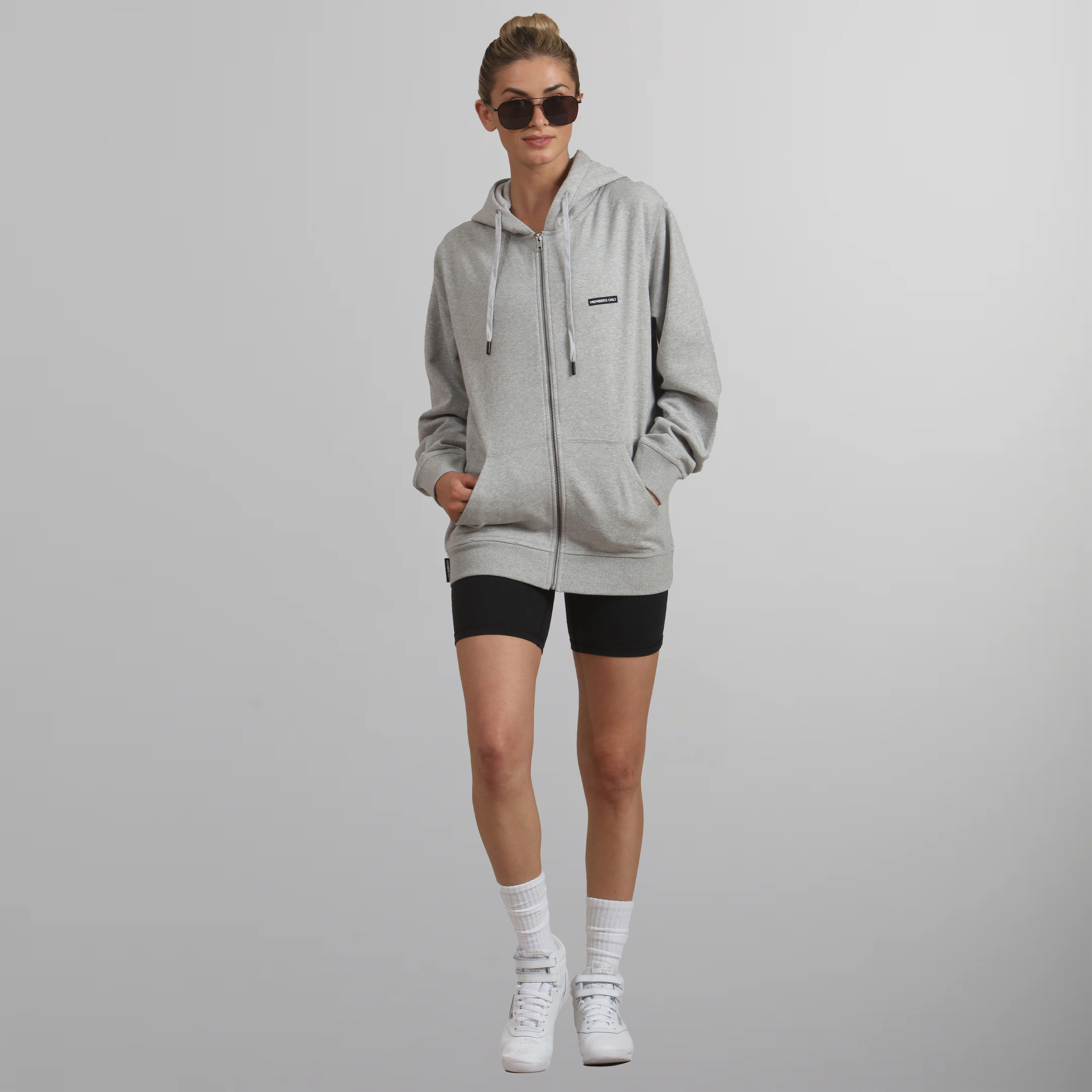 Women's Brooklyn Zip-Up Oversized Hoodie Women's hoodies & sweatshirts Members Only 