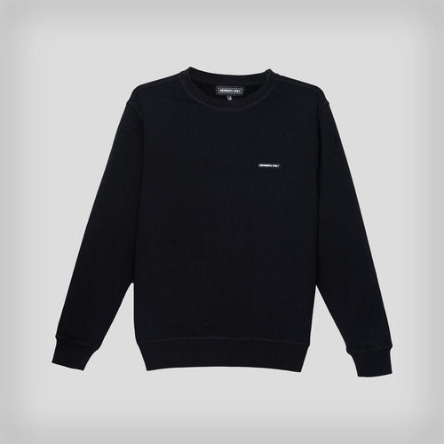 Men's Preston Crew Neck Sweatshirt Men Jacket Members Only Official Black Small 