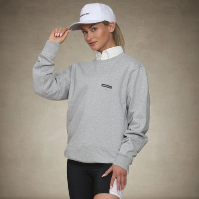 Women's Preston Crew Neck Oversized Sweatshirt Women's hoodies & sweatshirts Members Only® Grey Small 