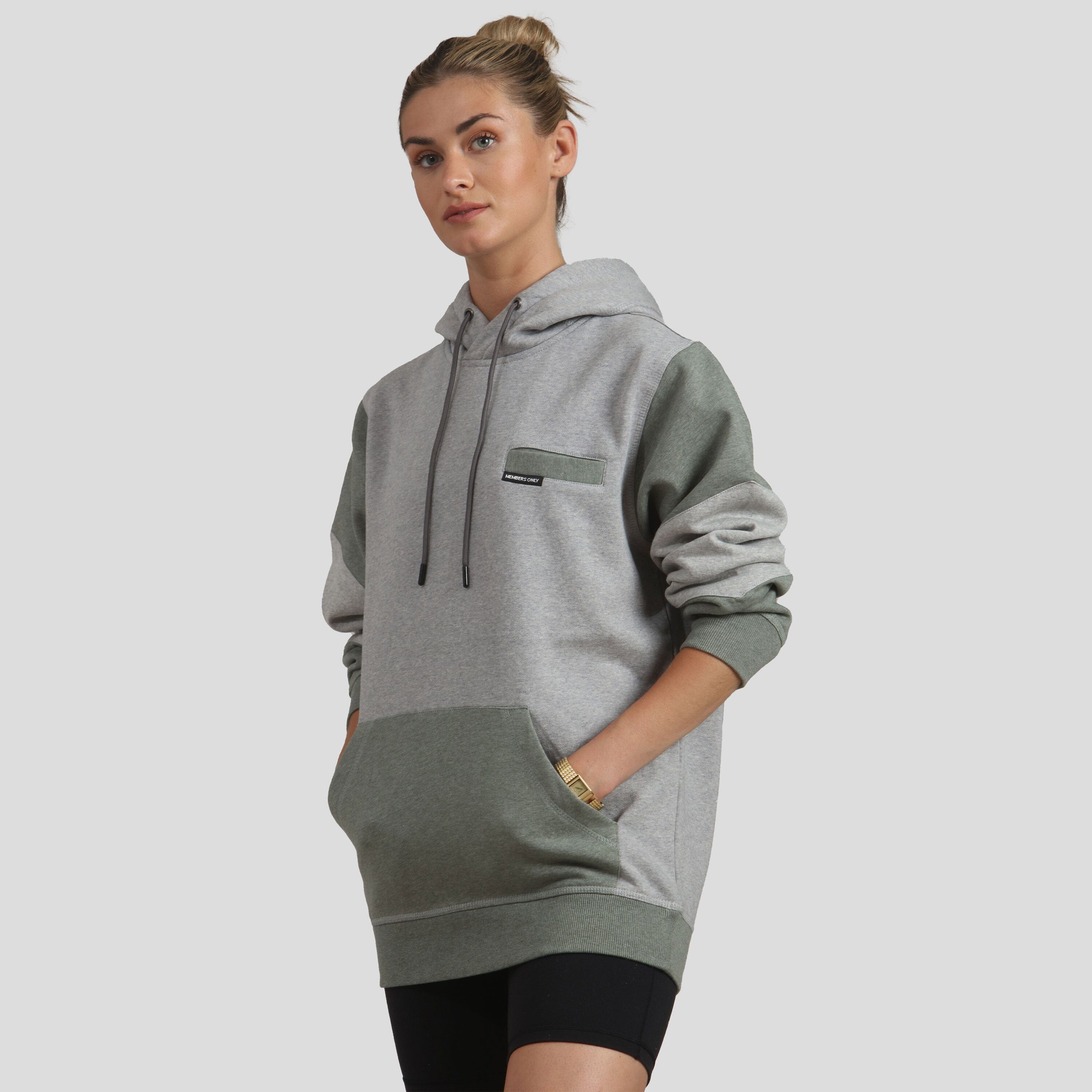 Women's Drew Colorblock Oversized Hooded Sweatshirt Women's hoodies & sweatshirts Members Only 