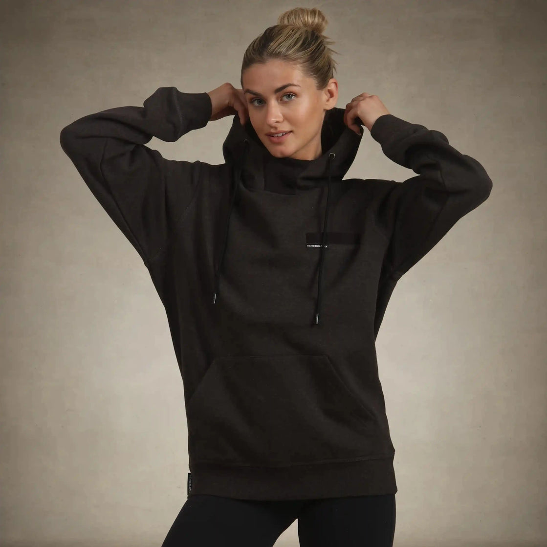 Members Only Men's Drew Colorblock Hooded Sweatshirt - Casual Pullover With Kangaroo Pocket