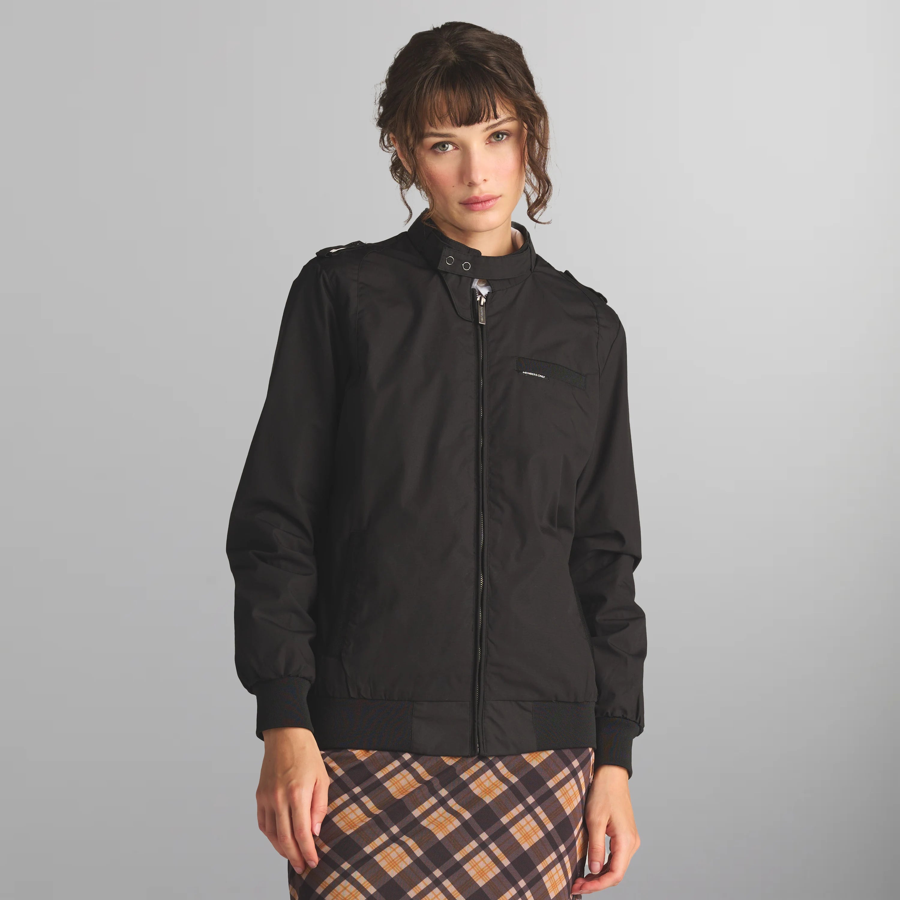 Women's Classic Iconic Racer Jacket (Slim Fit) Women's Iconic Jacket Members Only