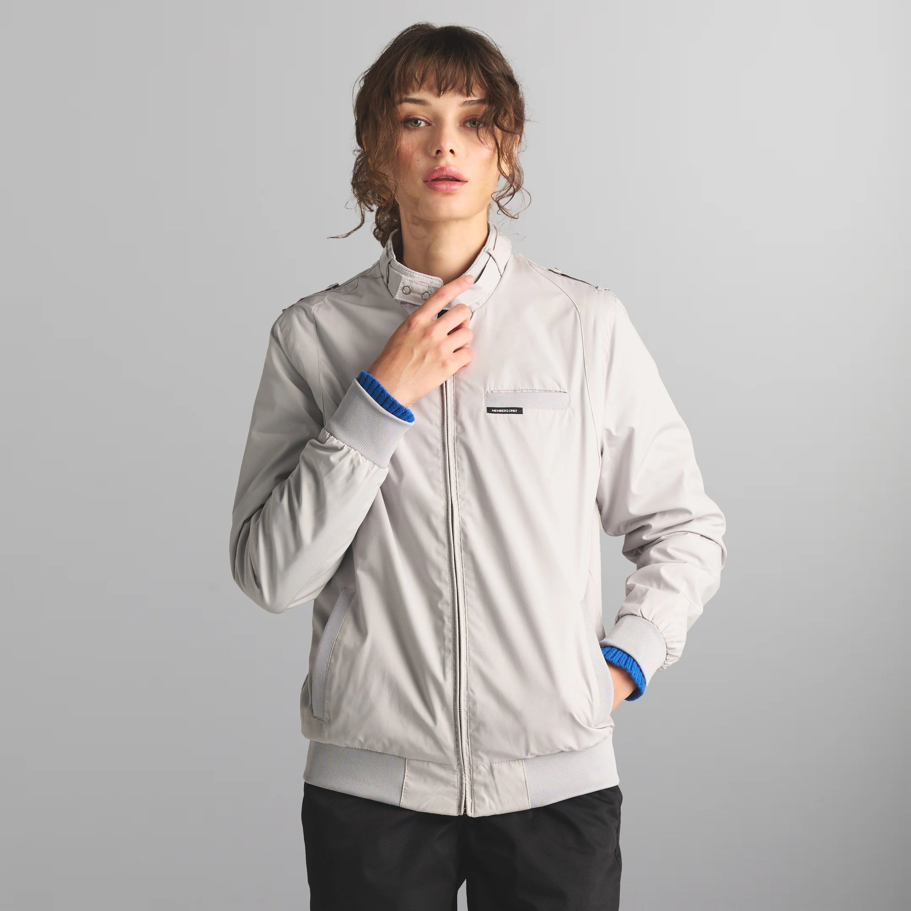 Women's Classic Iconic Racer Jacket (Slim Fit) Women's Iconic Jacket Members Only