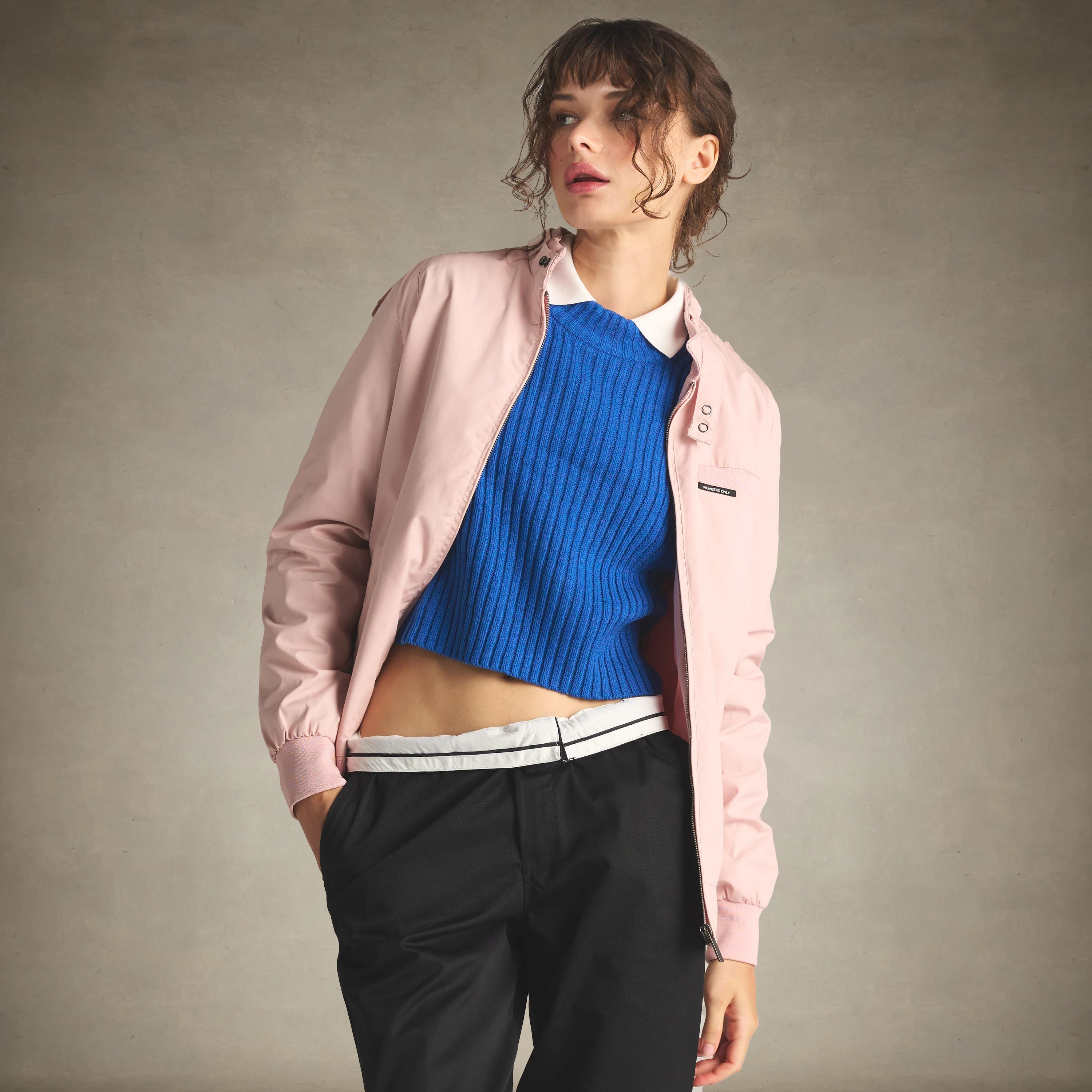 Women's Classic Iconic Racer Jacket (Slim Fit) Women's Iconic Jacket Members Only® 