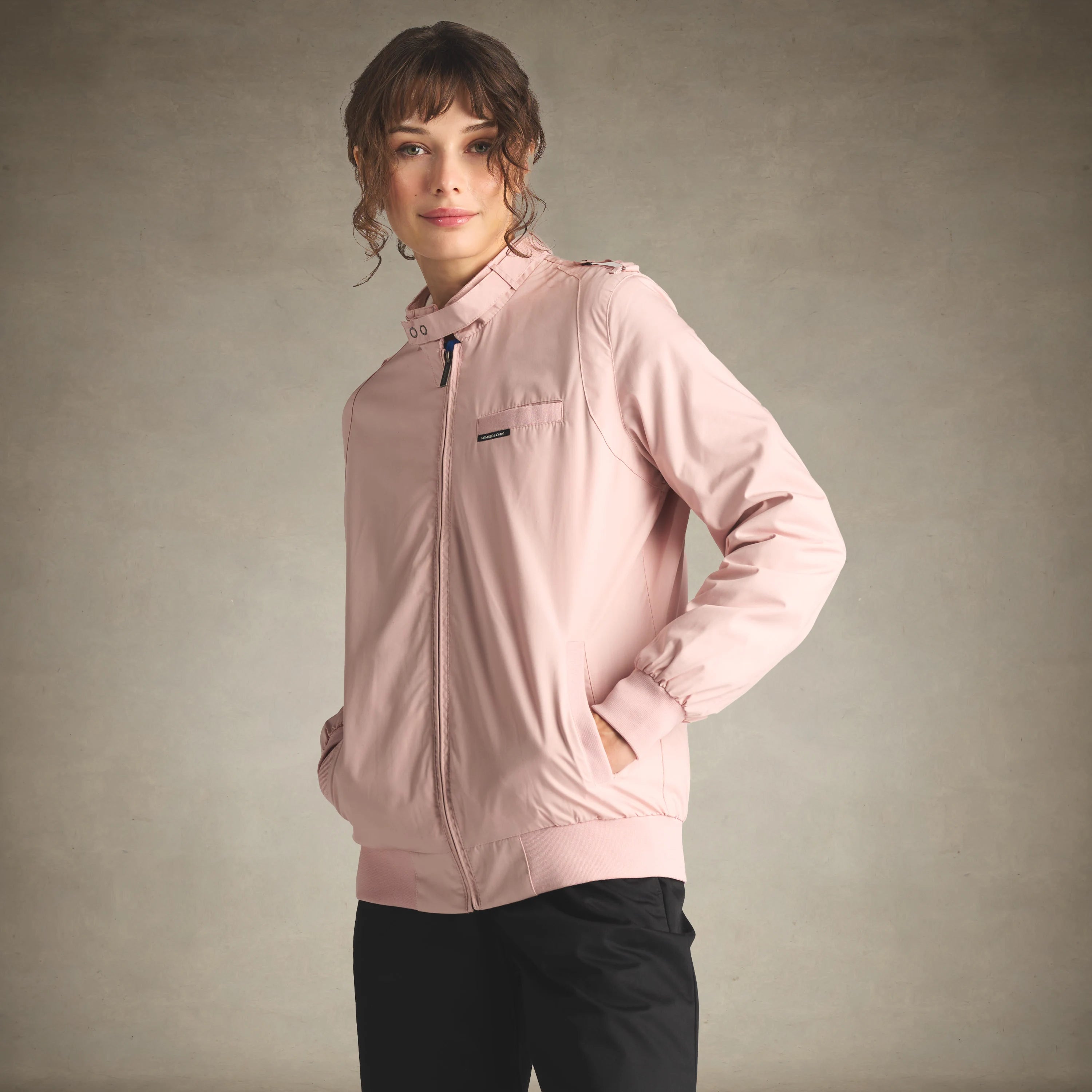 Women's Classic Iconic Racer Jacket (Slim Fit) Women's Iconic Jacket Members Only® 