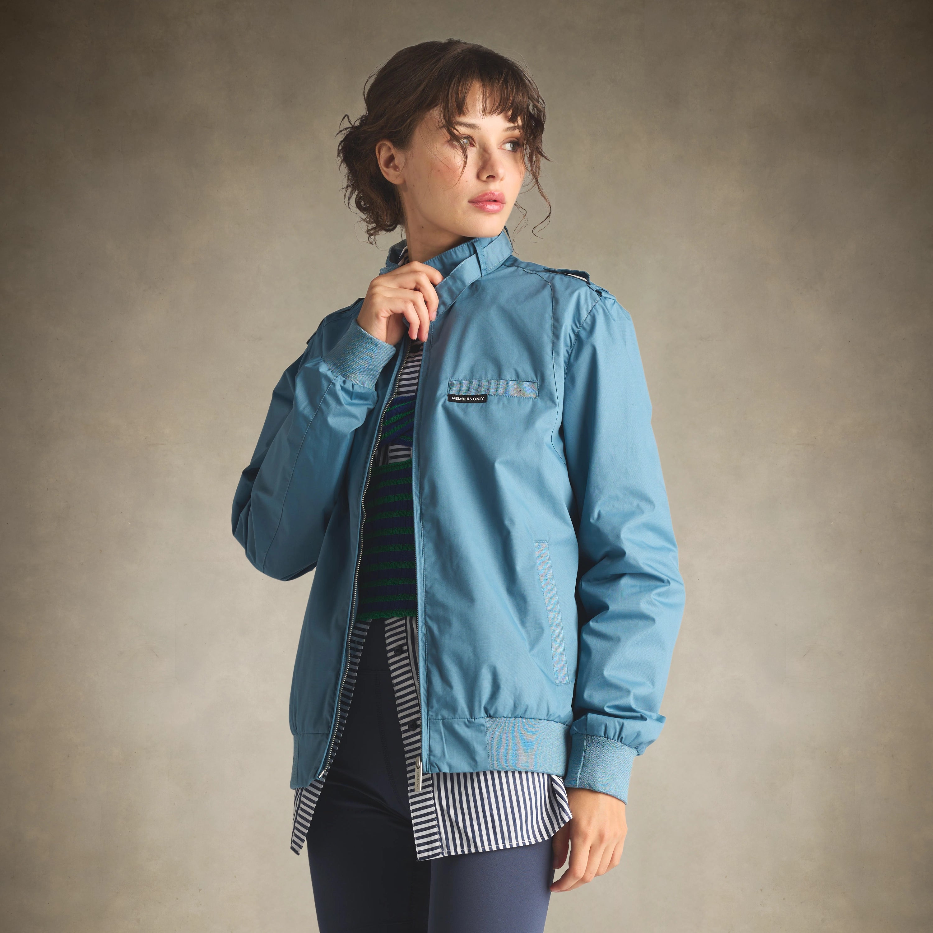 Women's Classic Iconic Racer Oversized Jacket