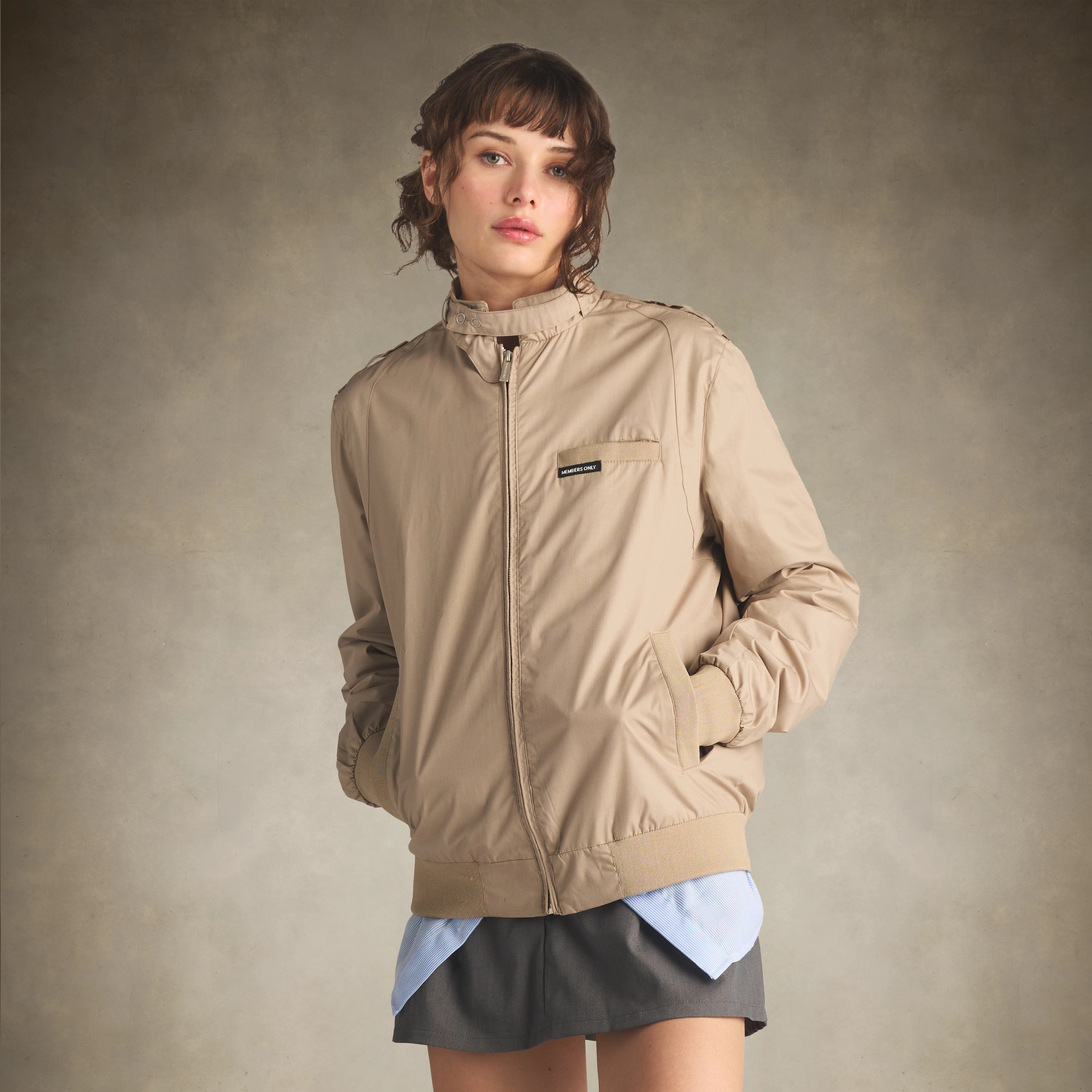 Women's Classic Iconic Racer Oversized Jacket