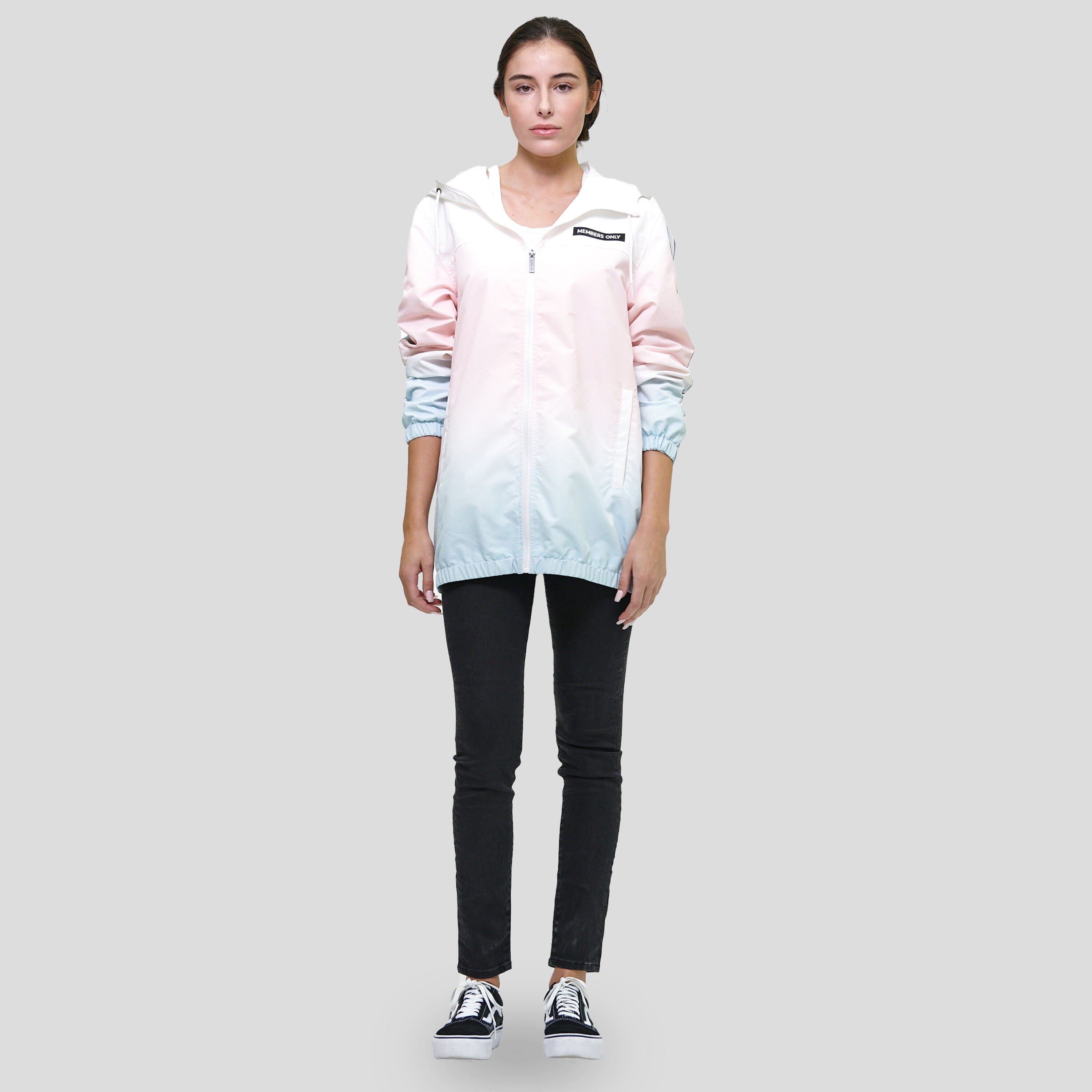 Women's Ombre Poly Taslon Jacket - FINAL SALE Womens Jacket Members Only 