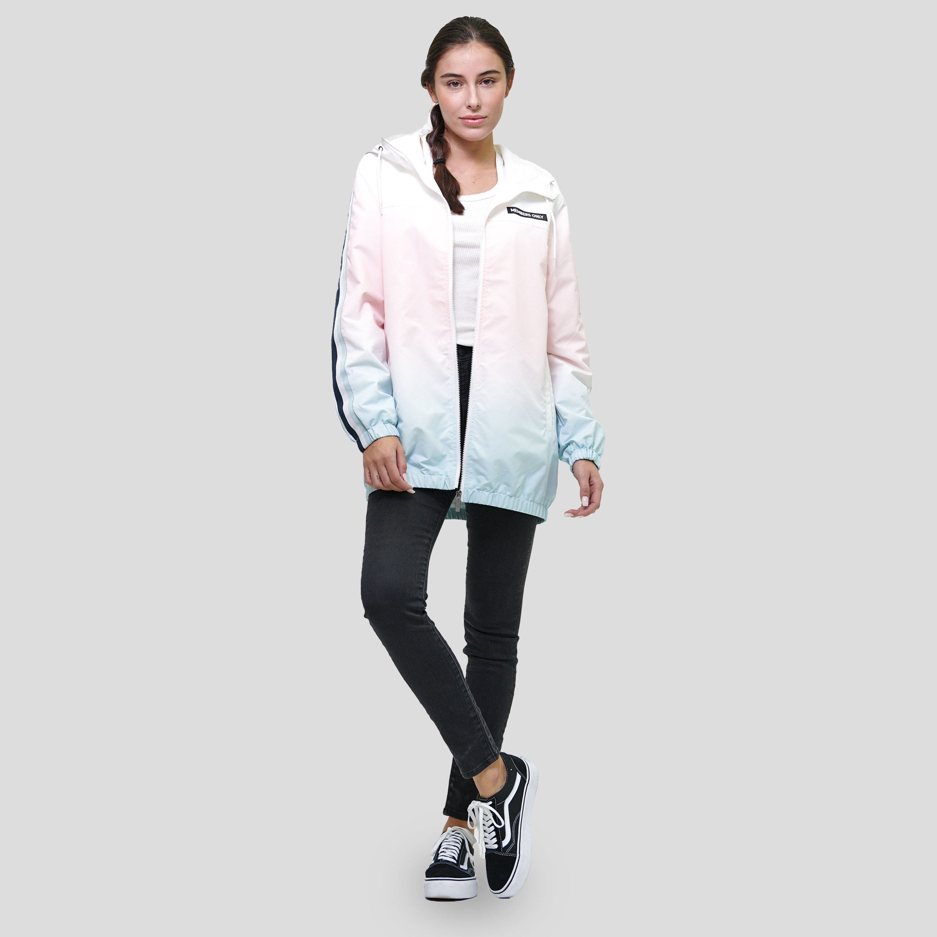 Women's Ombre Poly Taslon Jacket - FINAL SALE Womens Jacket Members Only 