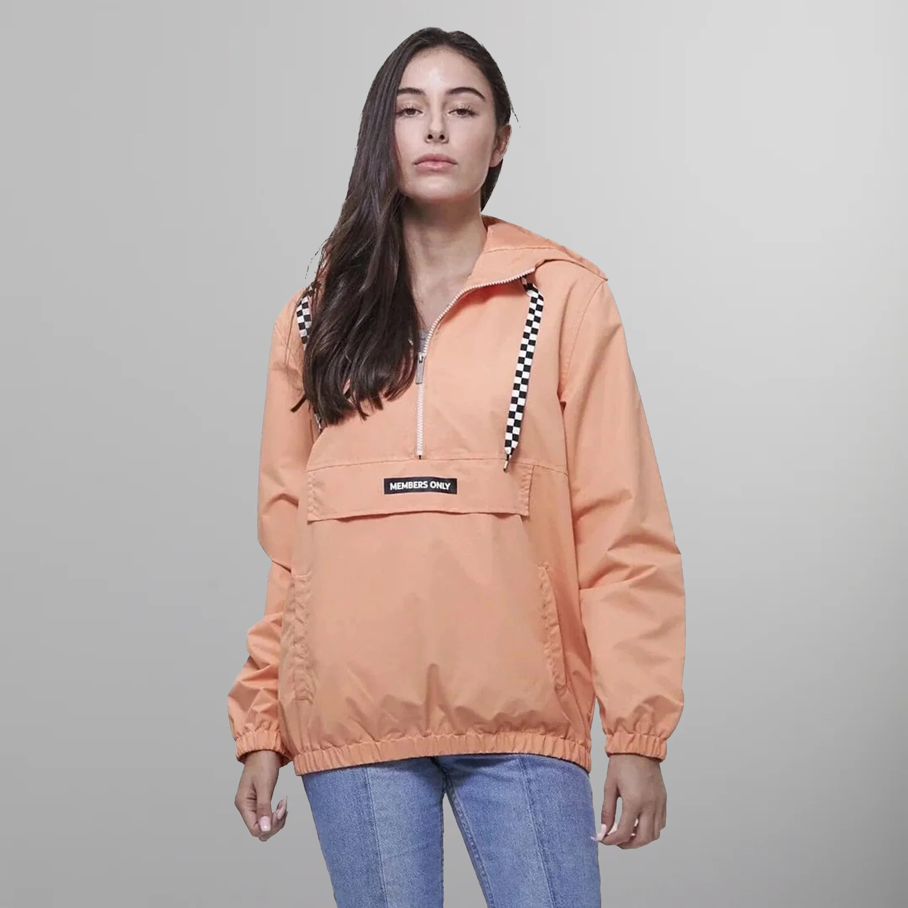 Members only pullover jacket hotsell