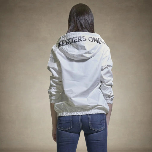 Women's Poly Taslon Pullover Jacket with hood - FINAL SALE Womens Jacket Members Only® 