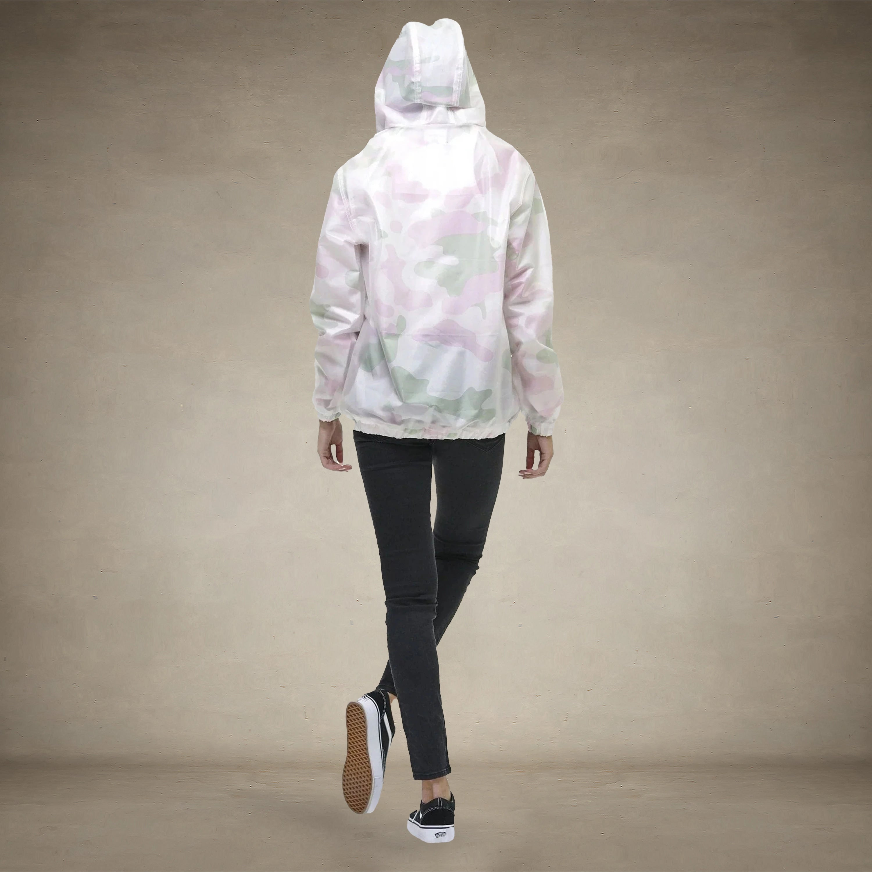 Women's Translucent Pullover Jacket with hood - FINAL SALE Womens Jacket Members Only