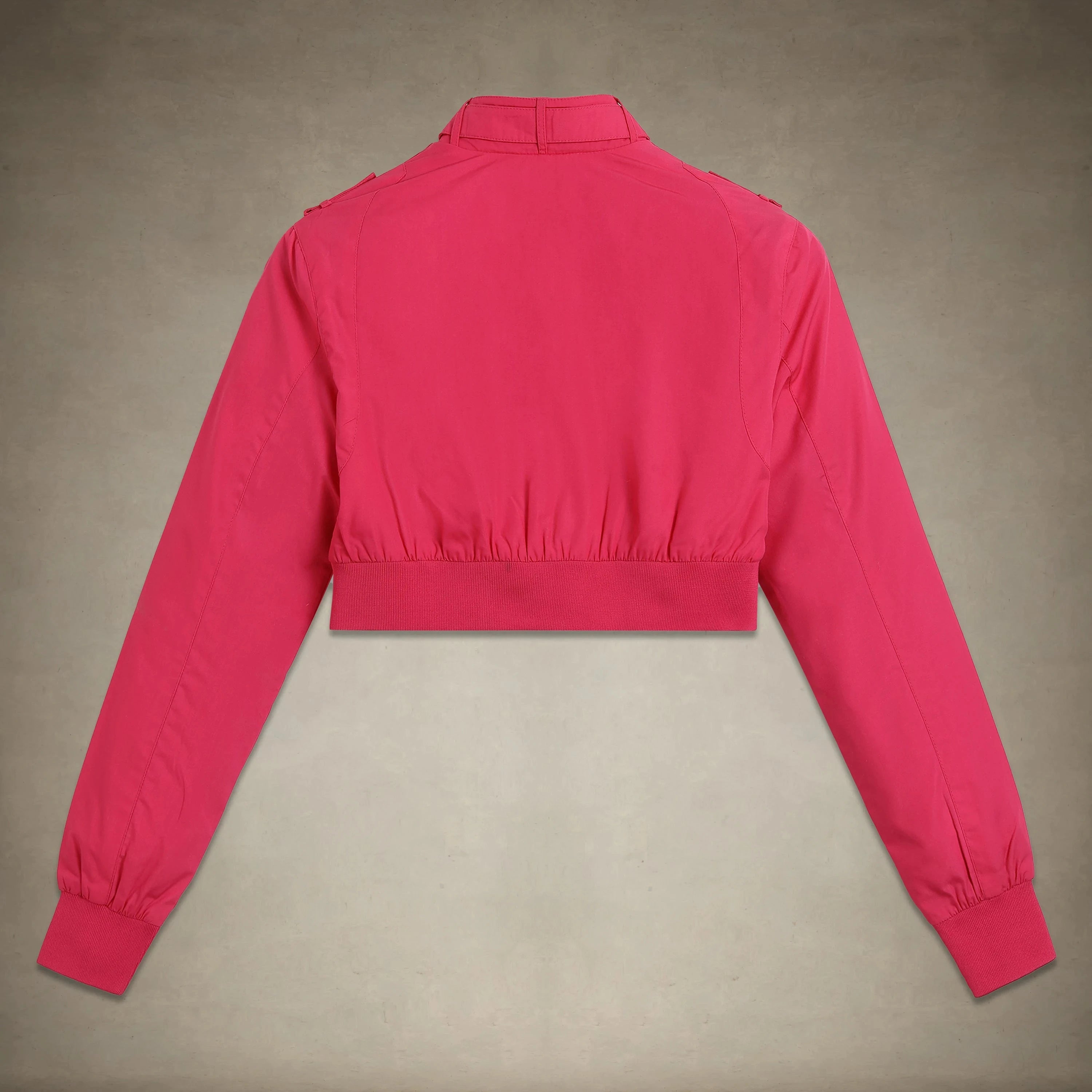 Women's Mini Cropped Racer Jacket Women's Iconic Jacket Members Only® 