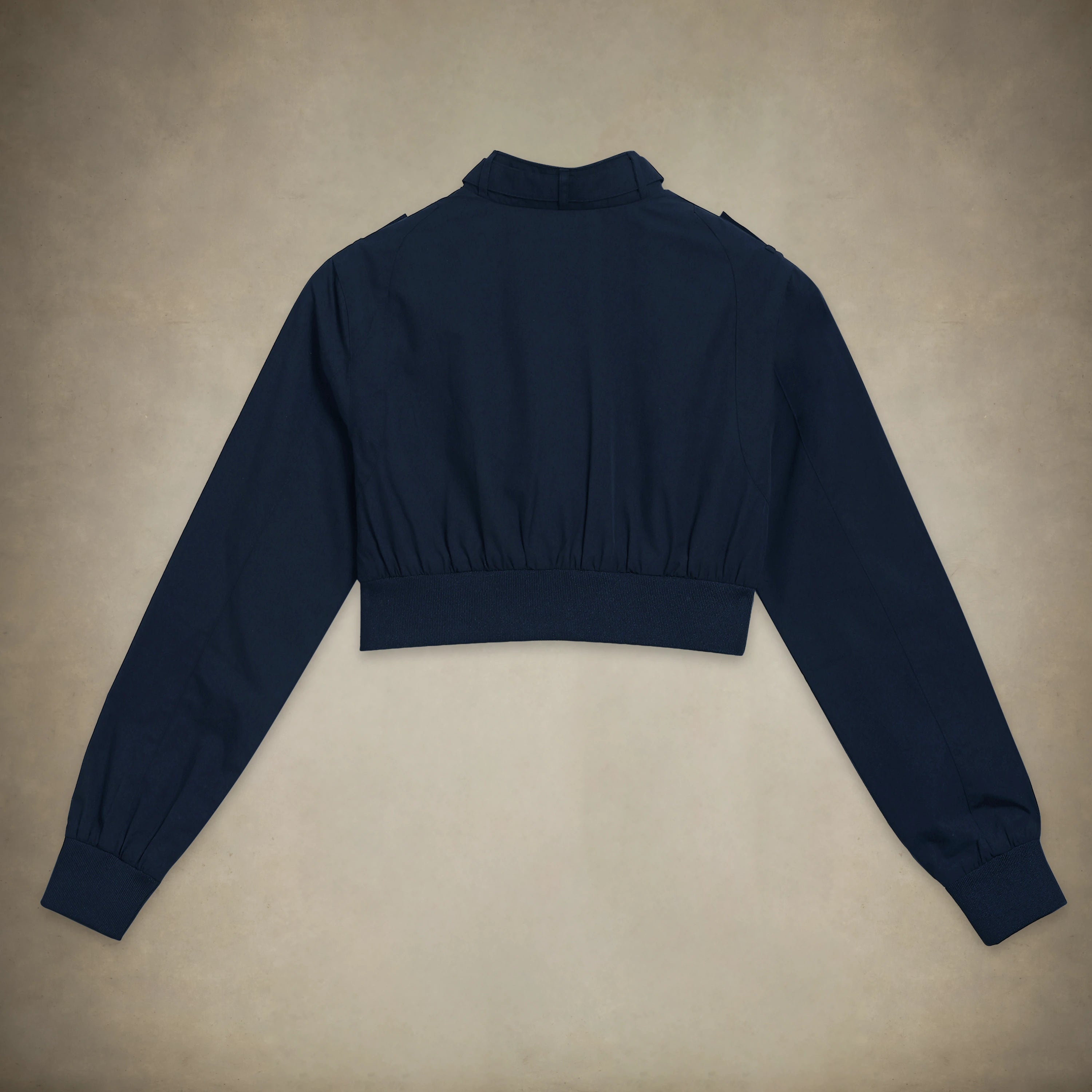 Women's Mini Cropped Racer Jacket