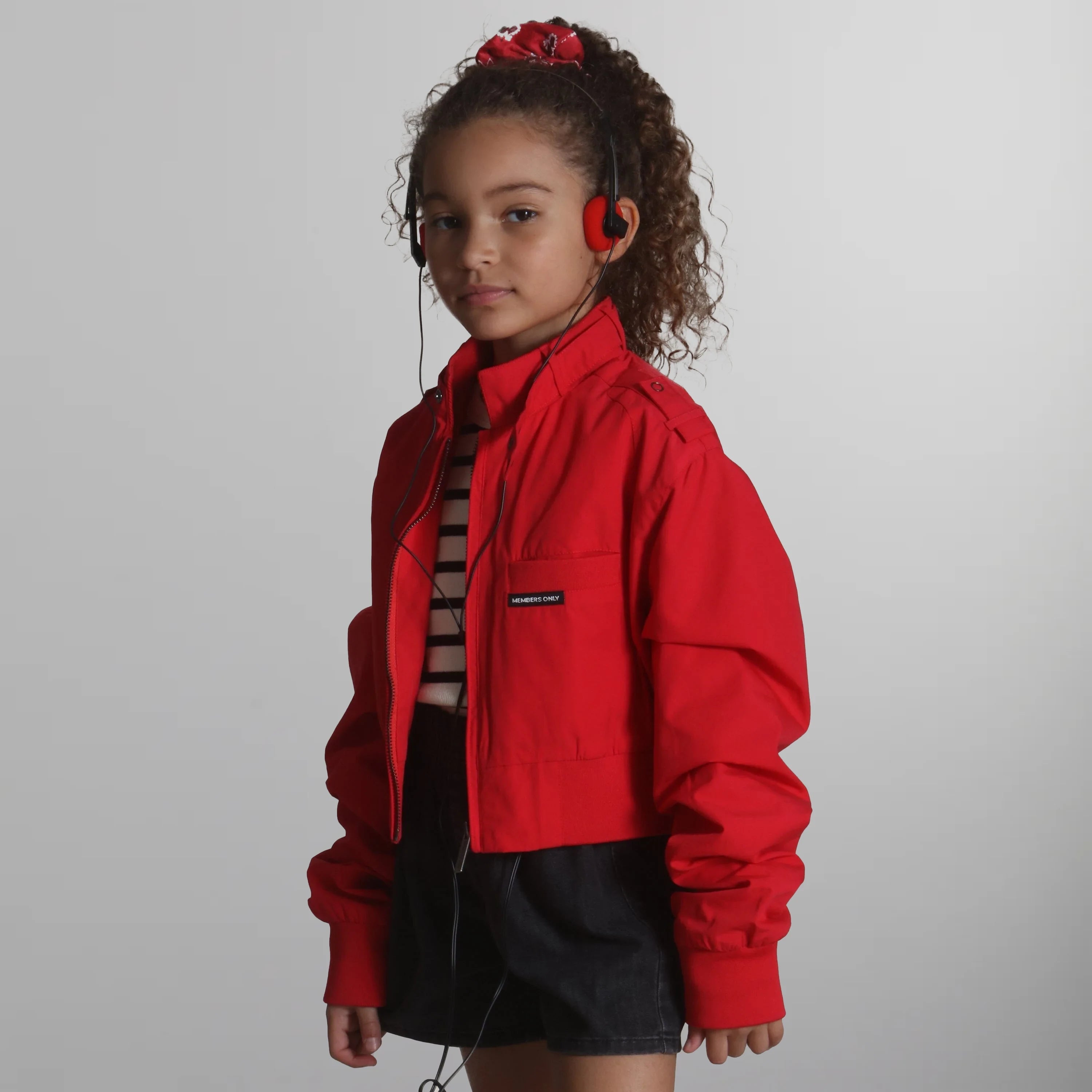 Girl's Racer Jacket Kid's Jacket Members Only 