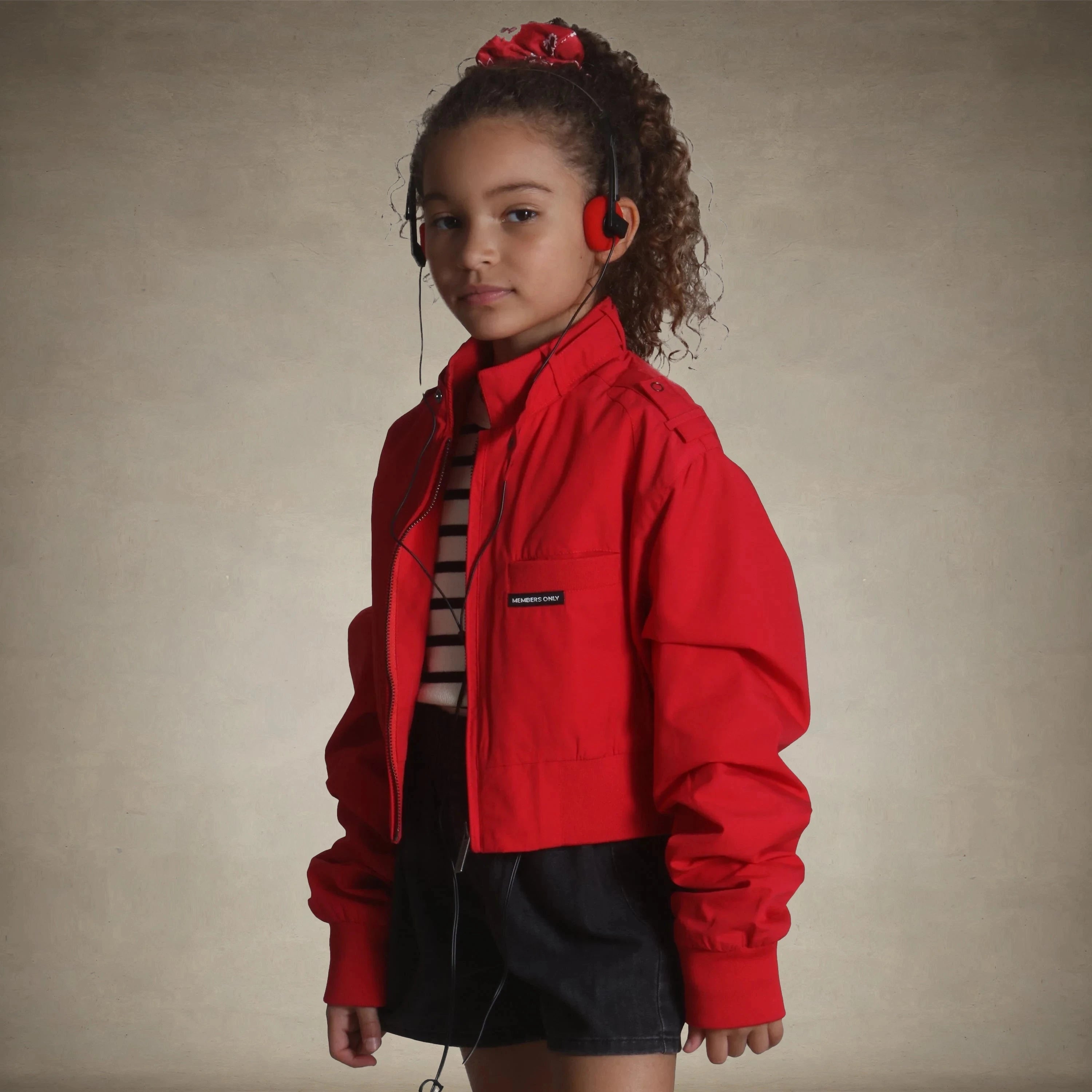 Girl's Racer Jacket Kid's Jacket Members Only® 