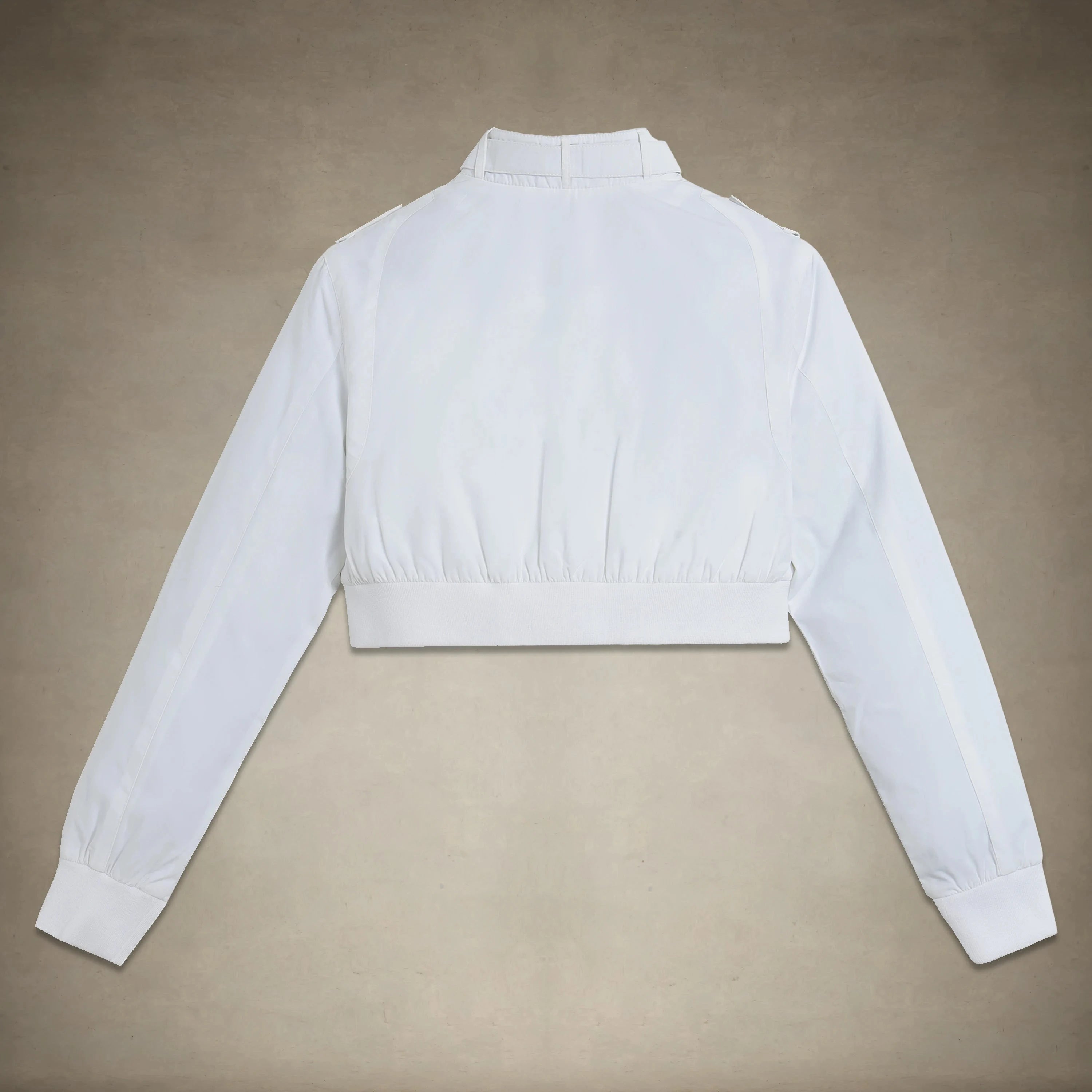 Women's Mini Cropped Racer Jacket Women's Iconic Jacket Members Only® 