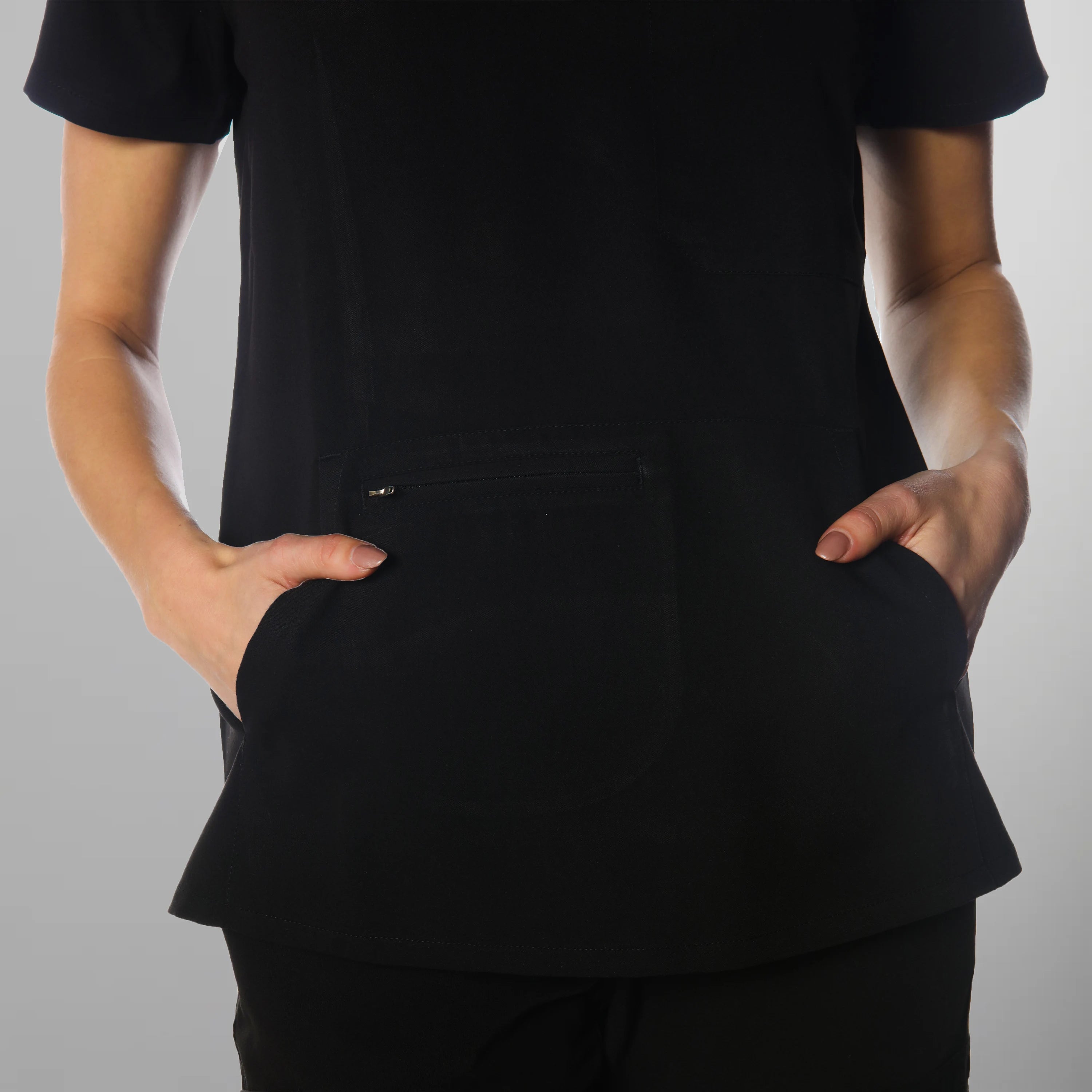 Cordoba 5-Pocket Scrub Top Womens Scrub Top Members Only 