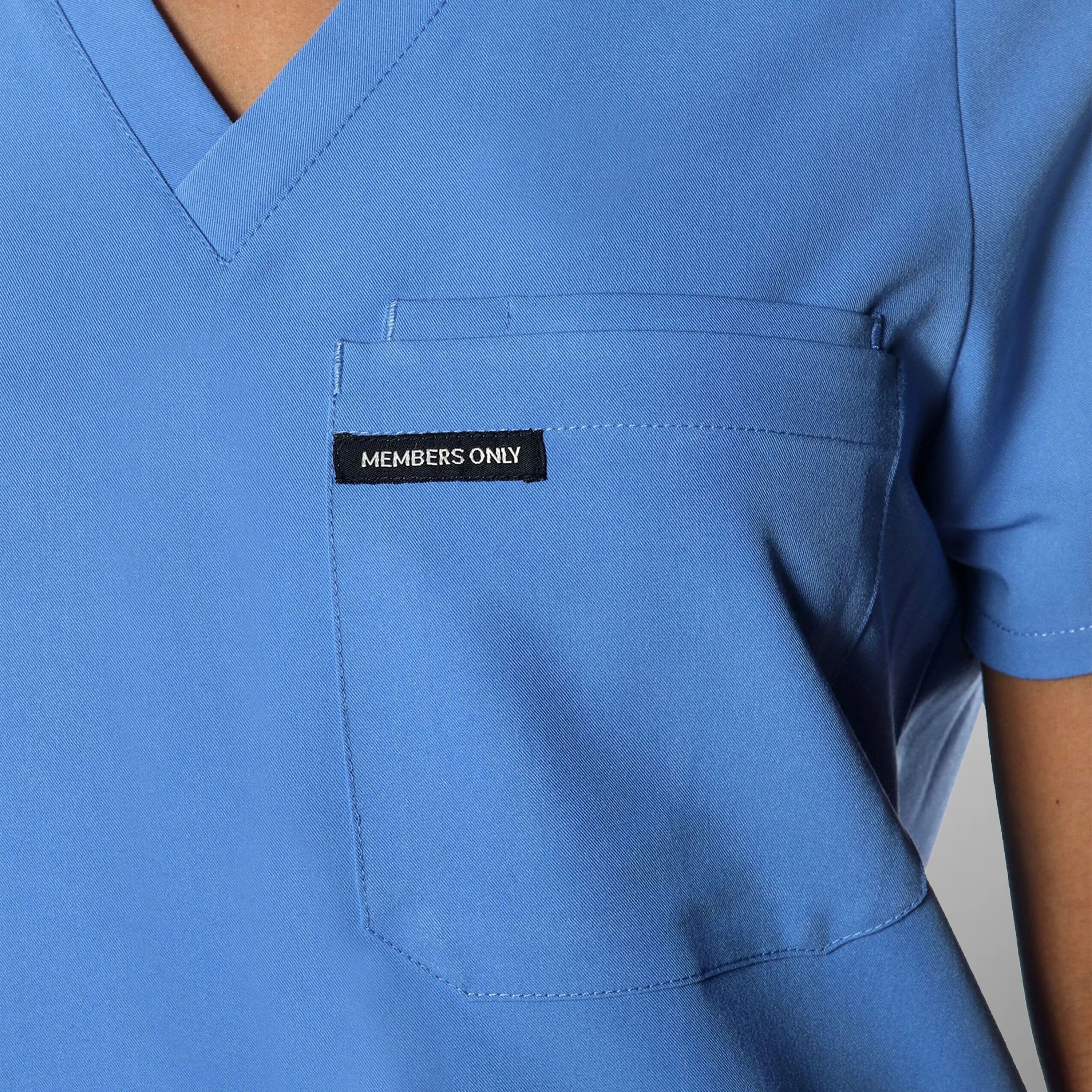 Cordoba 5-Pocket Scrub Top Womens Scrub Top Members Only 