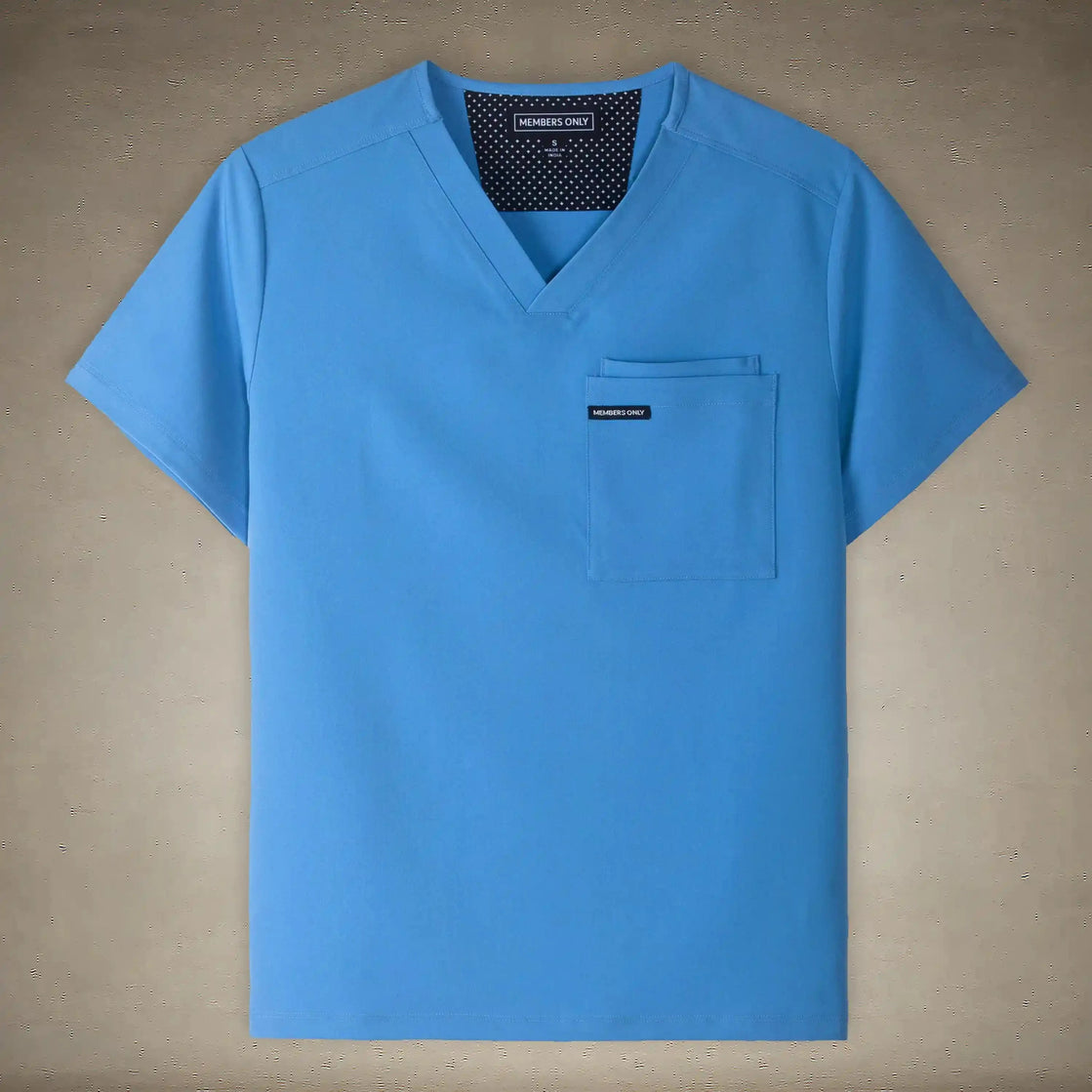 売れ筋商品|||メンバーズオンリー カットソー トップス レディース Women's Cordoba 5-Pocket Scrub Top Ceil blue Members Only Cordoba 5-pocket Scrub Top In Ceil Blue | ModeSens