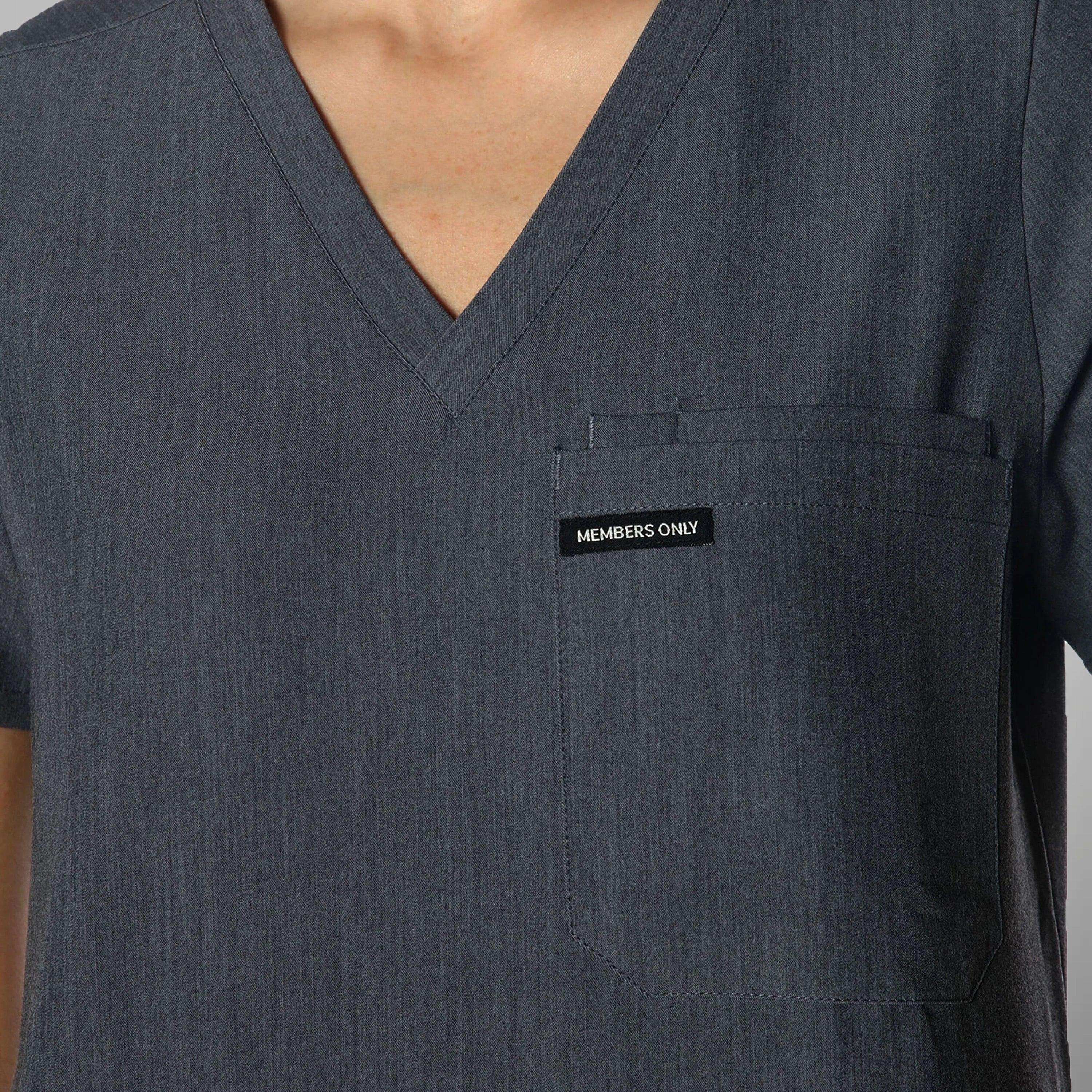 Cordoba 5-Pocket Scrub Top Womens Scrub Top Members Only 