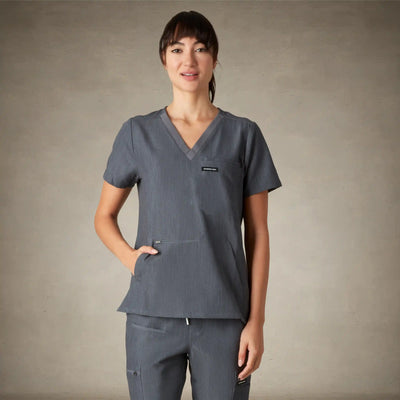 Cordoba 5-Pocket Scrub Top