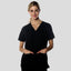 Women’s Ravenna 2-Pocket Scrub Top Womens Scrub Top Members Only Official Black X-Small 