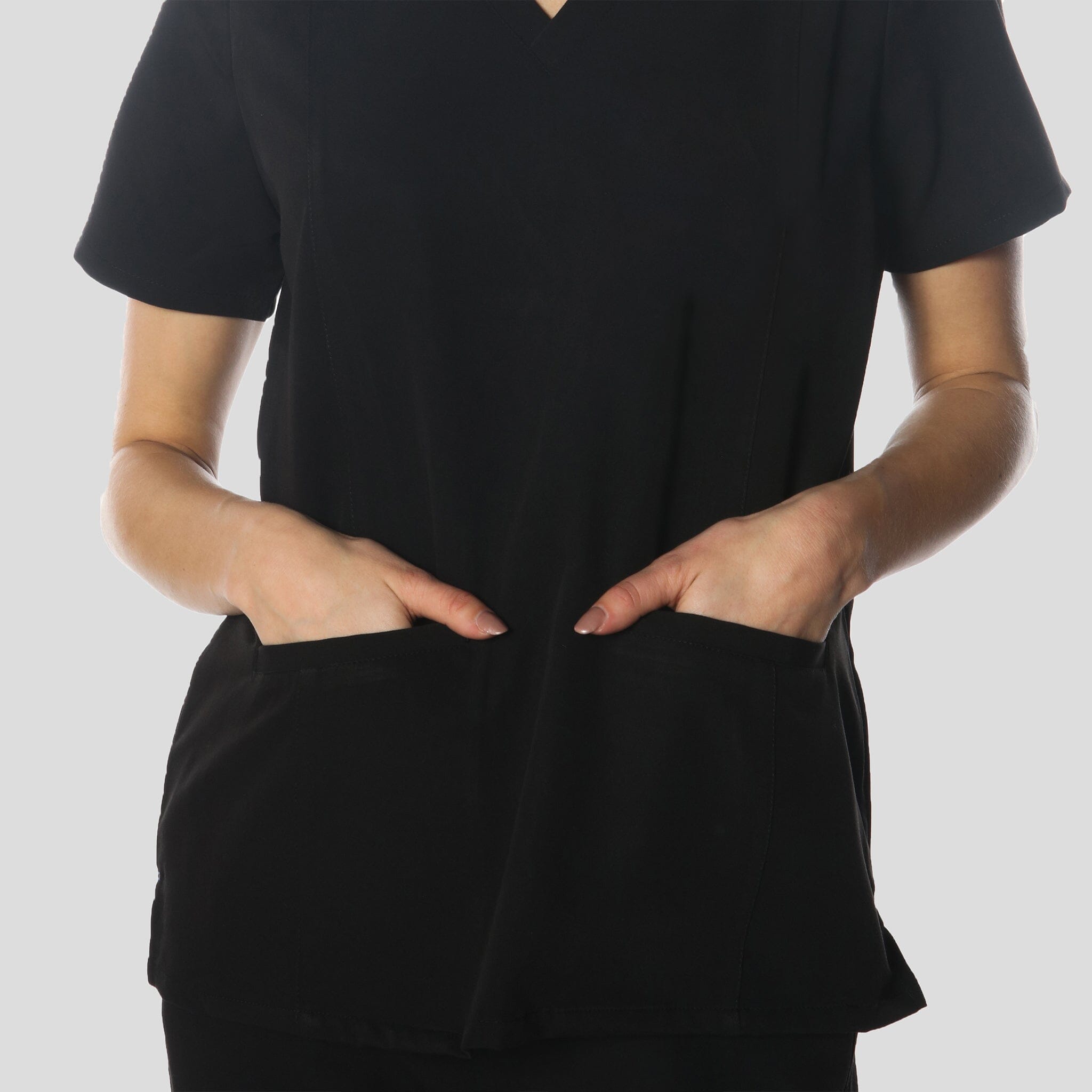 Women’s Ravenna 2-Pocket Scrub Top Womens Scrub Top Members Only Official 